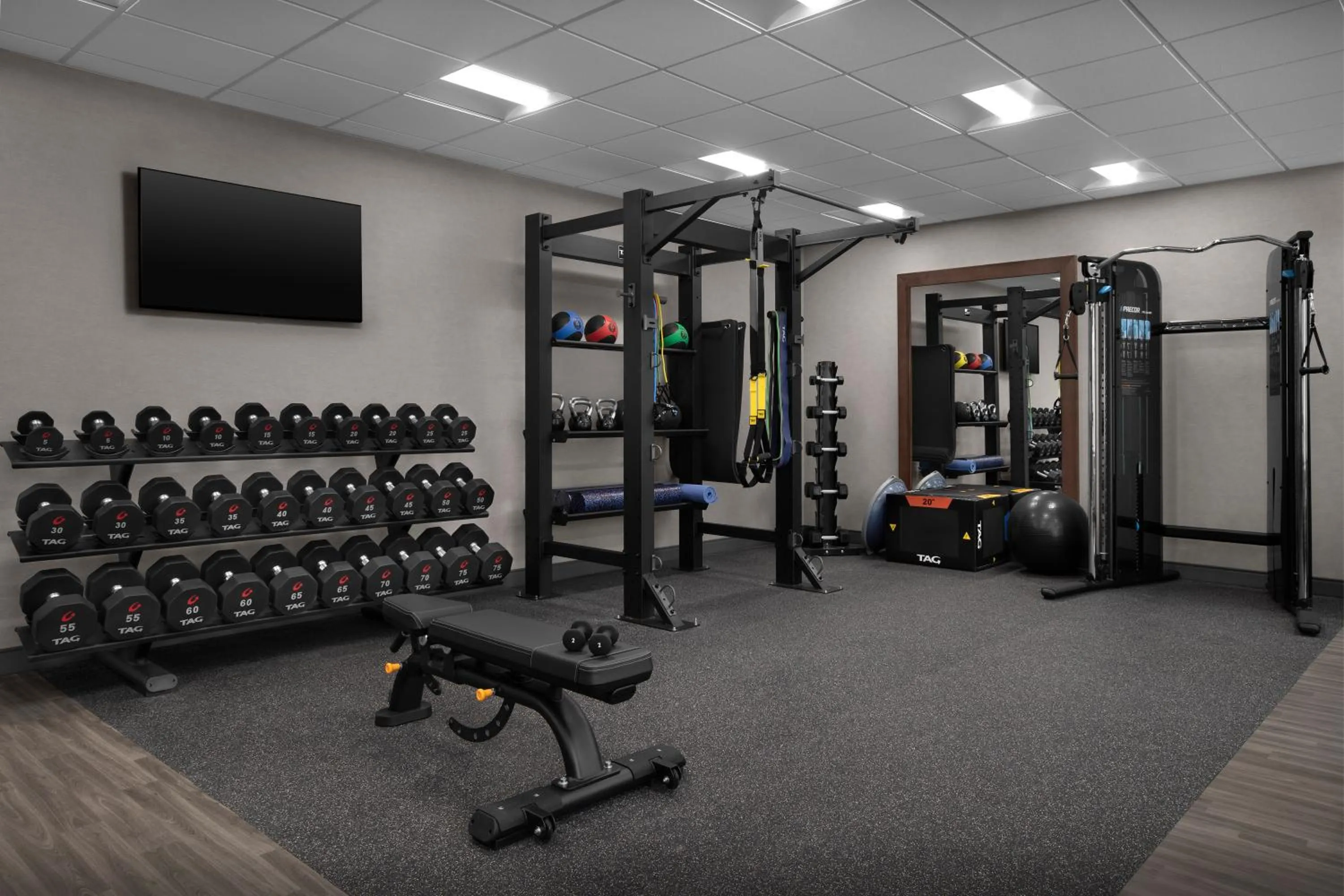 Fitness centre/facilities in Hampton Inn & Suites By Hilton Wheat Ridge Denver West