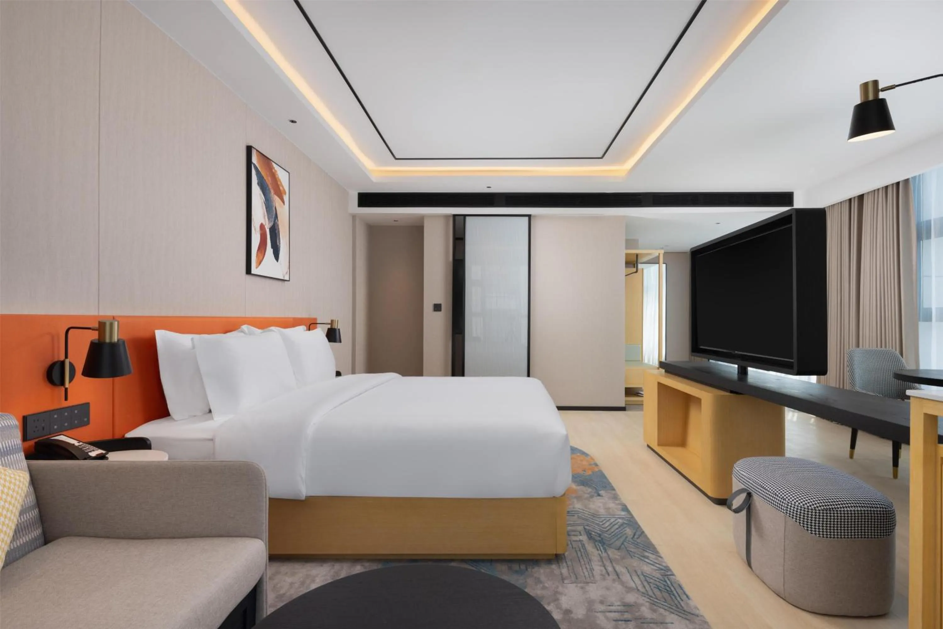 Bed in Hilton Garden Inn Huai'An Huaiyin