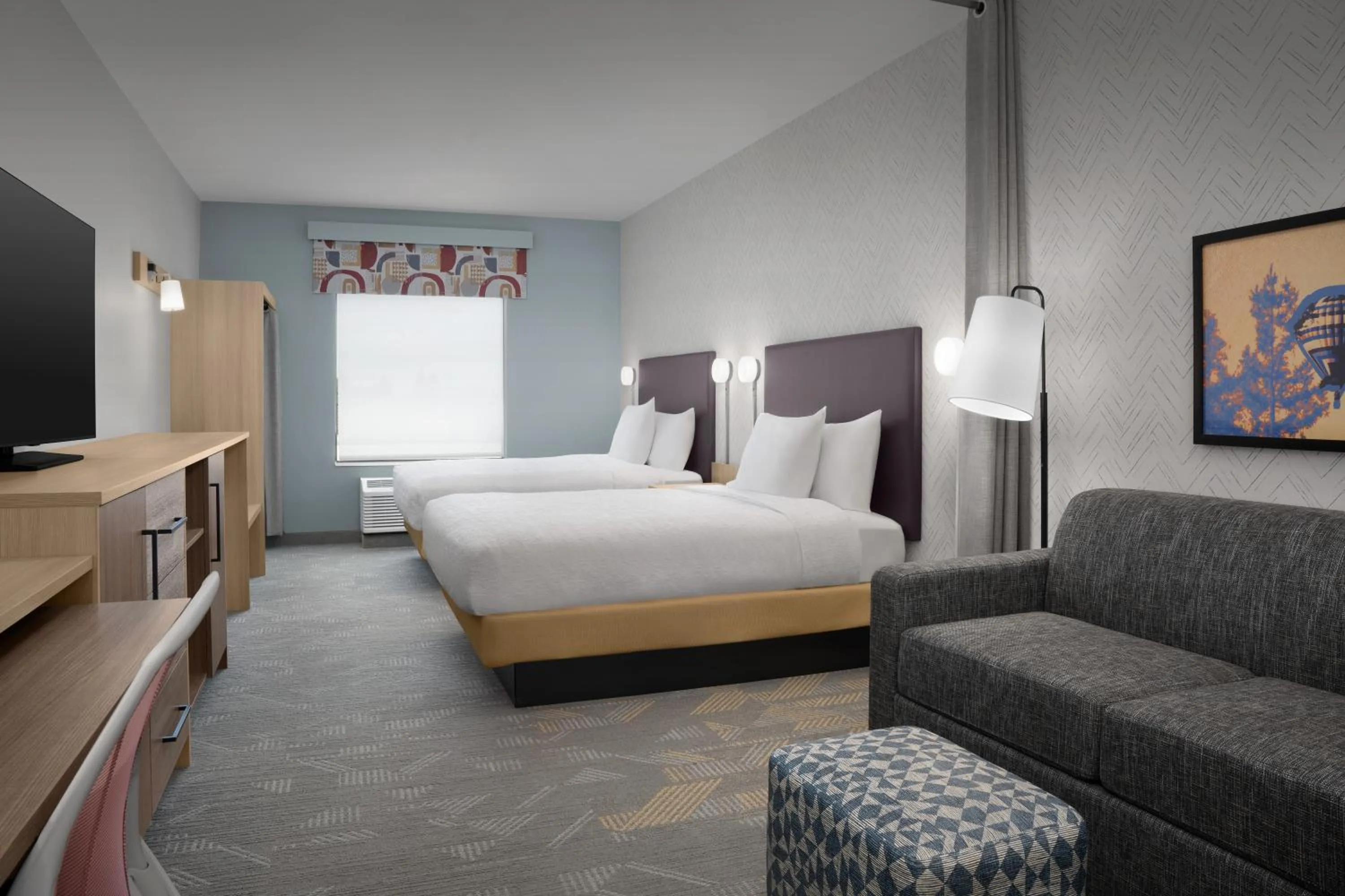 Photo of the whole room, Bed in Home2 Suites By Hilton Rohnert Park Sonoma County