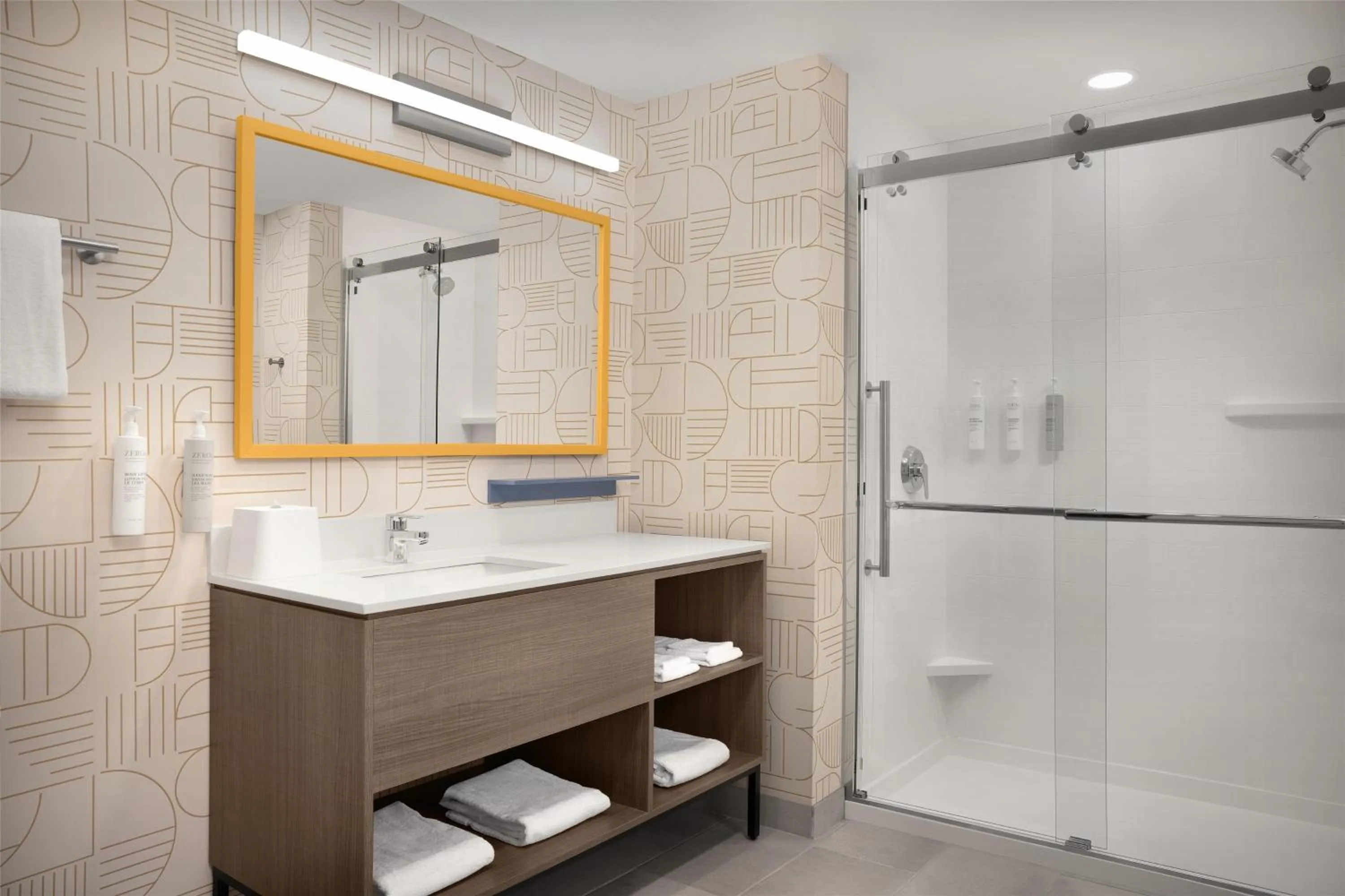 Bathroom in Home2 Suites By Hilton Rohnert Park Sonoma County