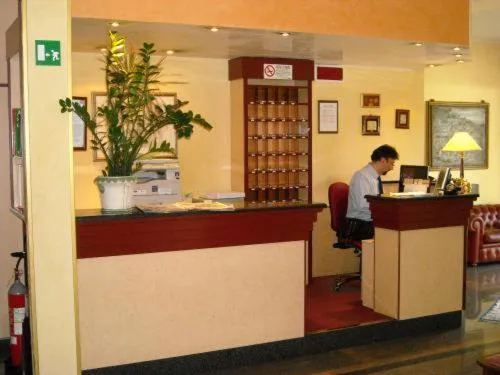 Lobby or reception in Hotel La Corte