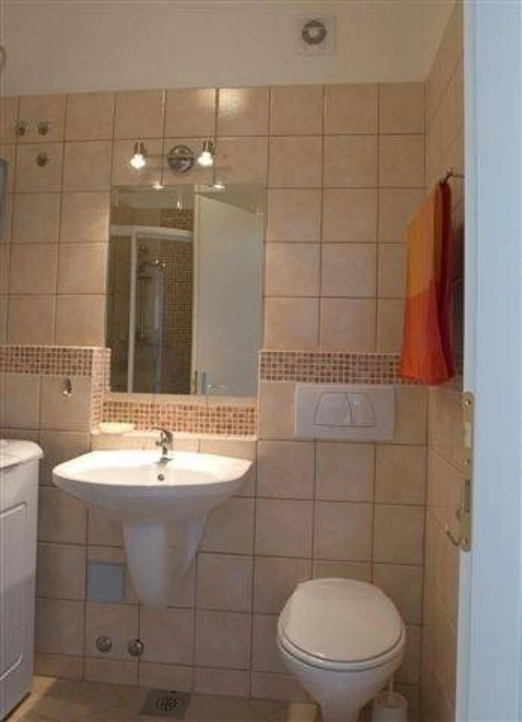 Bathroom in Apartments Boka Residence