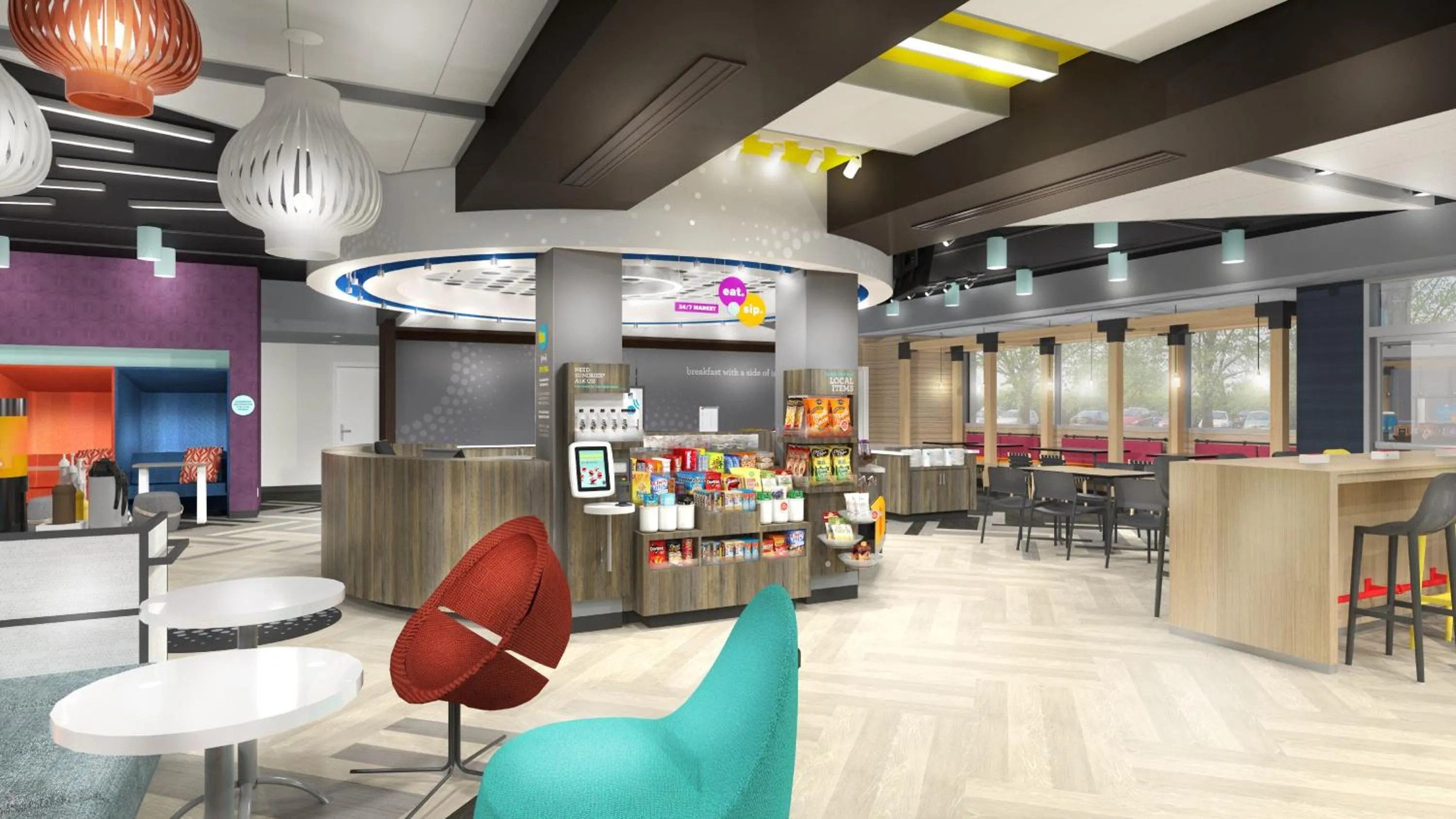 Seating area in Tru By Hilton Huntsville Research Park Area