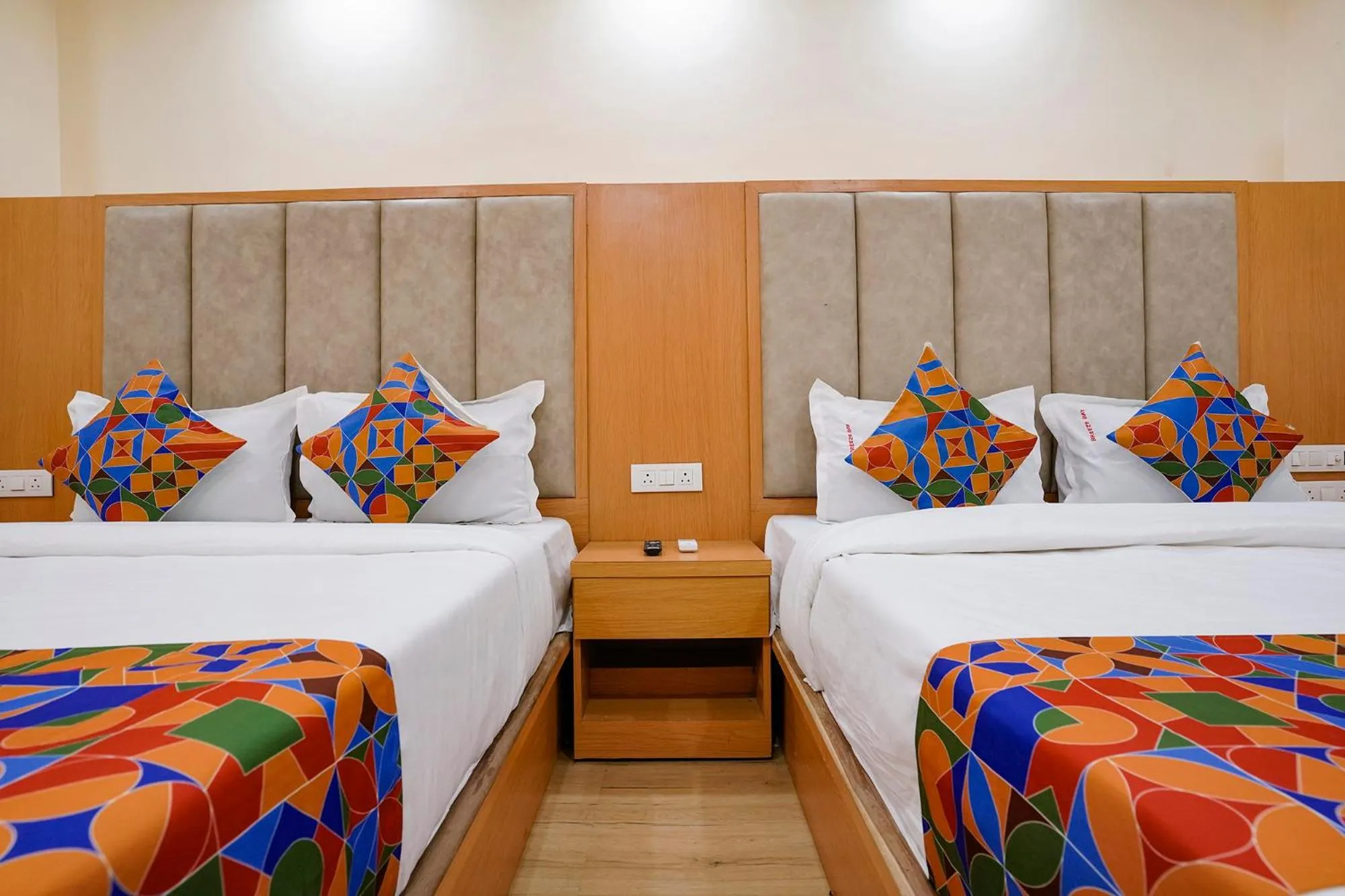 Bed in FabHotel 7 Square - Nr BKC