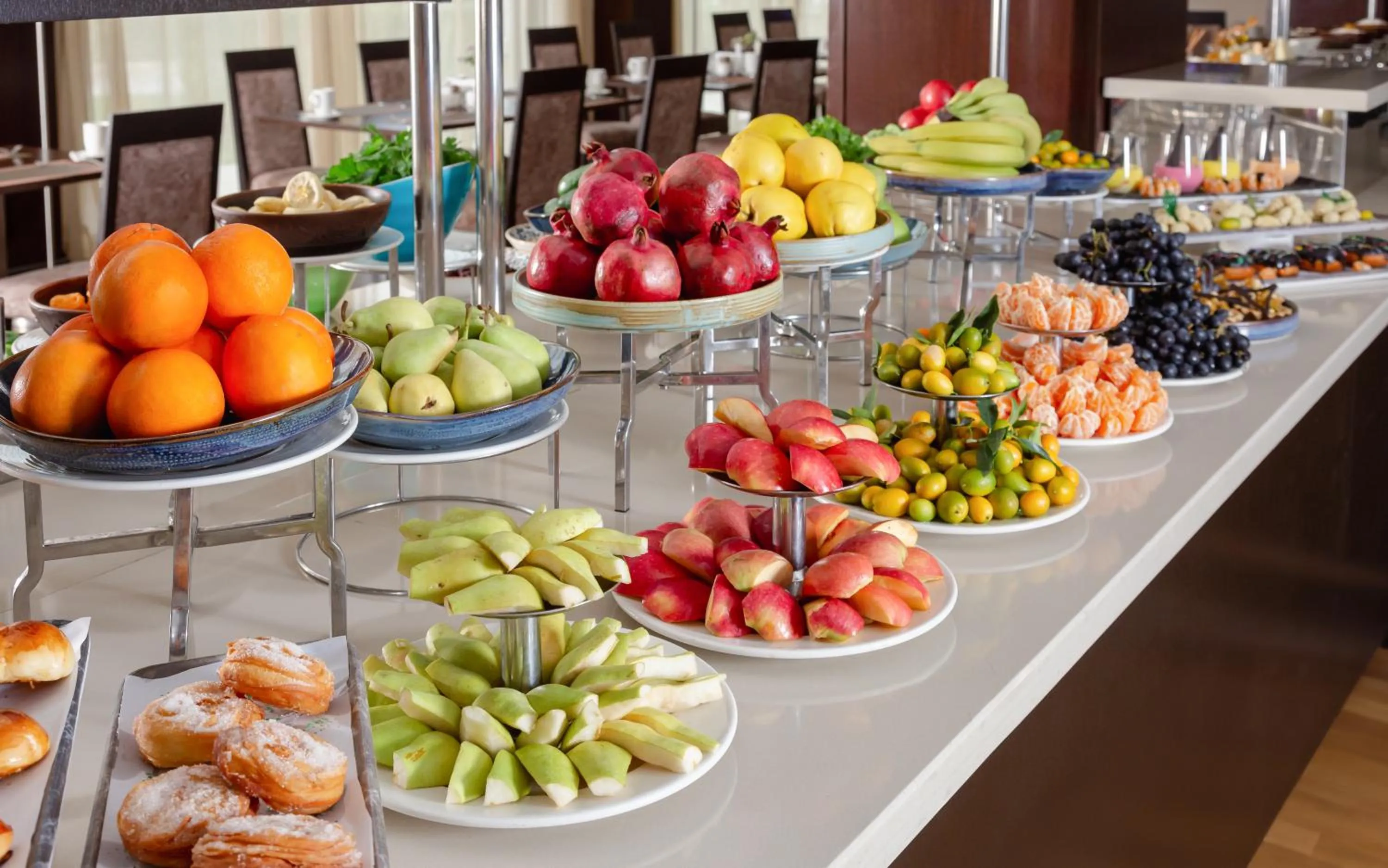 Buffet breakfast in Garabagh Resort & Spa Naftalan
