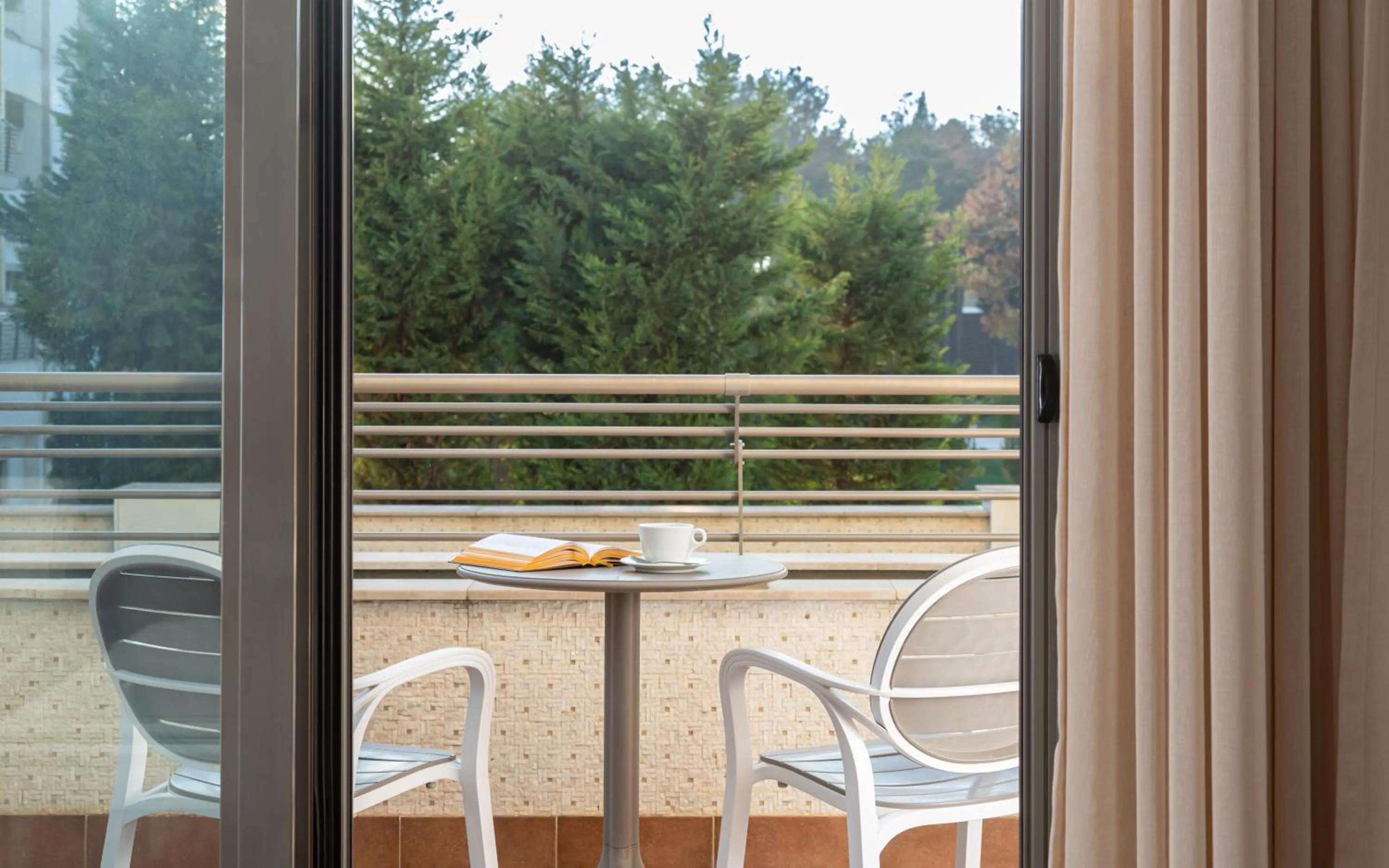 Balcony/Terrace in Garabagh Resort & Spa Naftalan