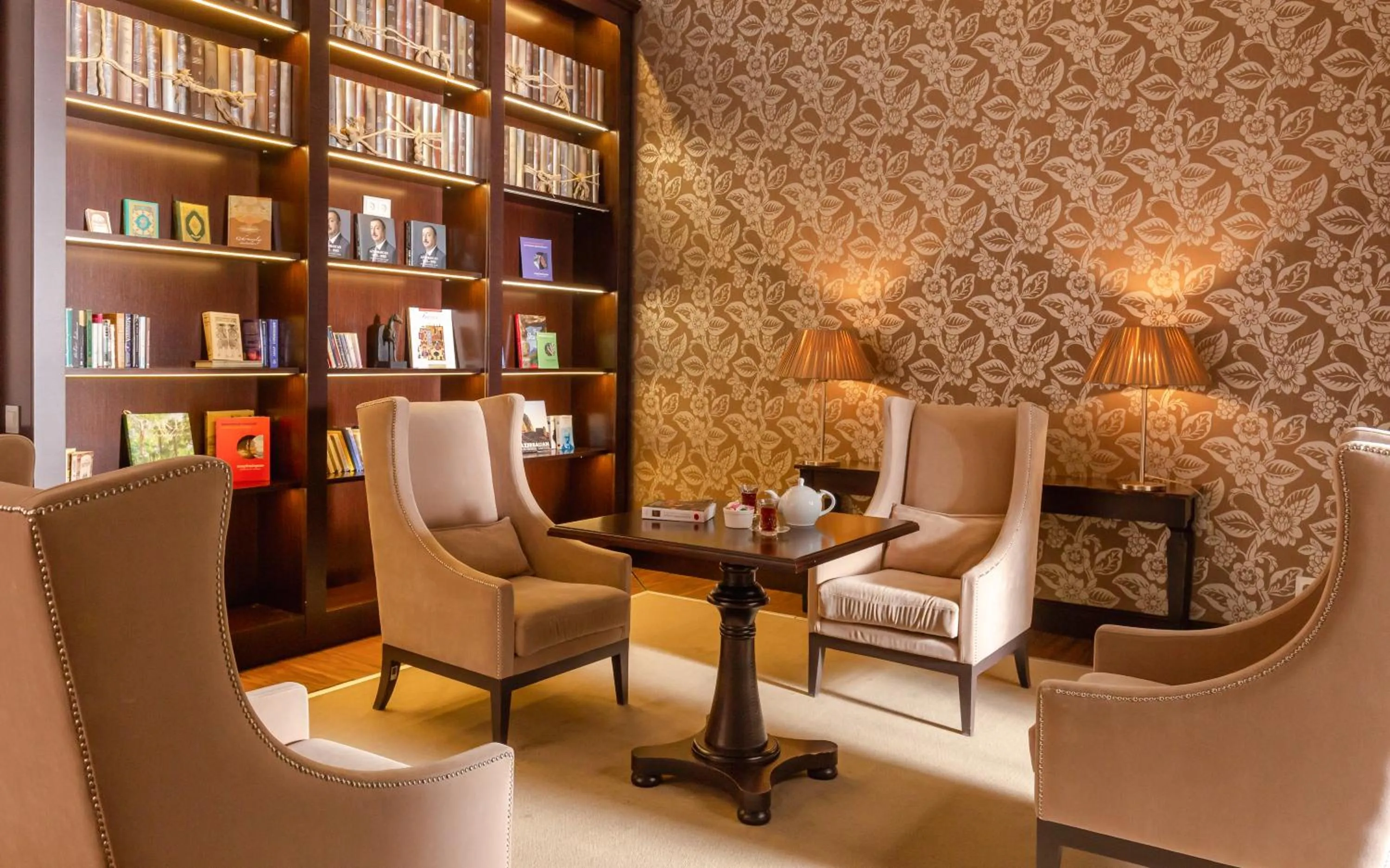 Library in Garabagh Resort & Spa Naftalan