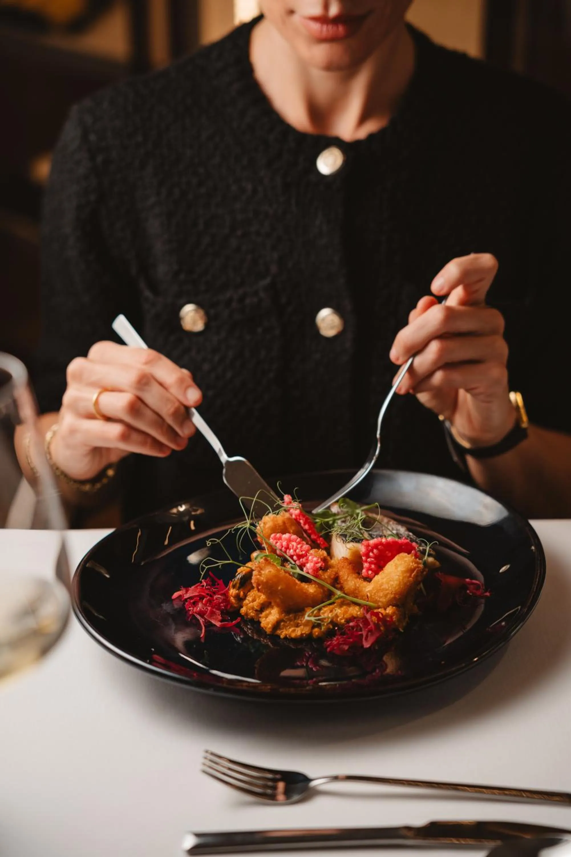 Restaurant/places to eat in The Vinea Collection Hotel by Piamonte Hotels