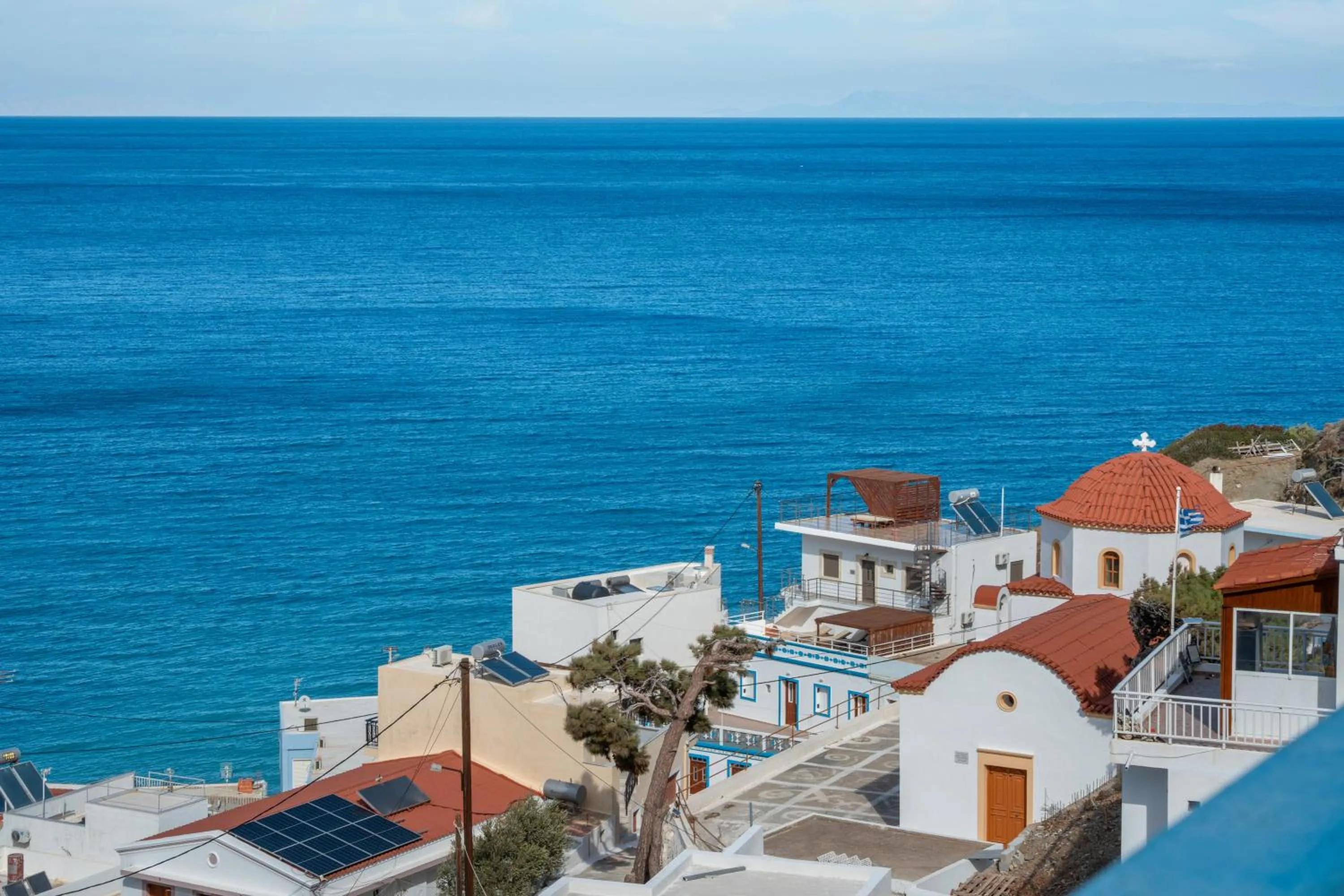 Property building in Hotel Glaros Karpathos