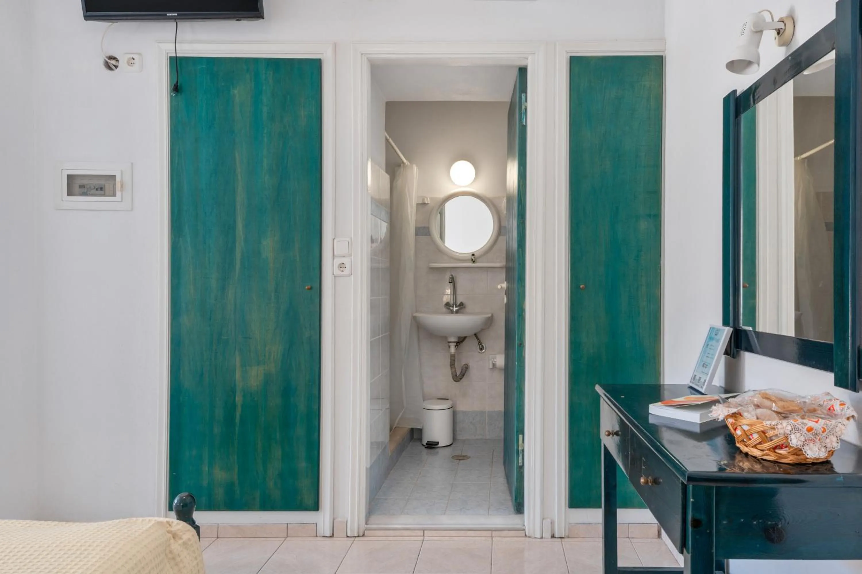 Living room in Hotel Glaros Karpathos