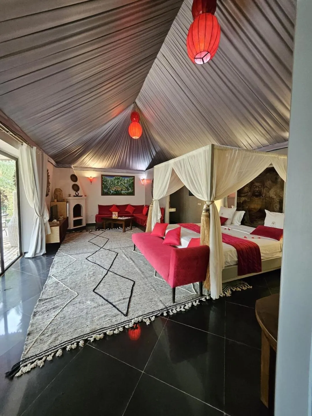 Bed in Eden Lodges & SPA-Boutique Hôtel de Luxe