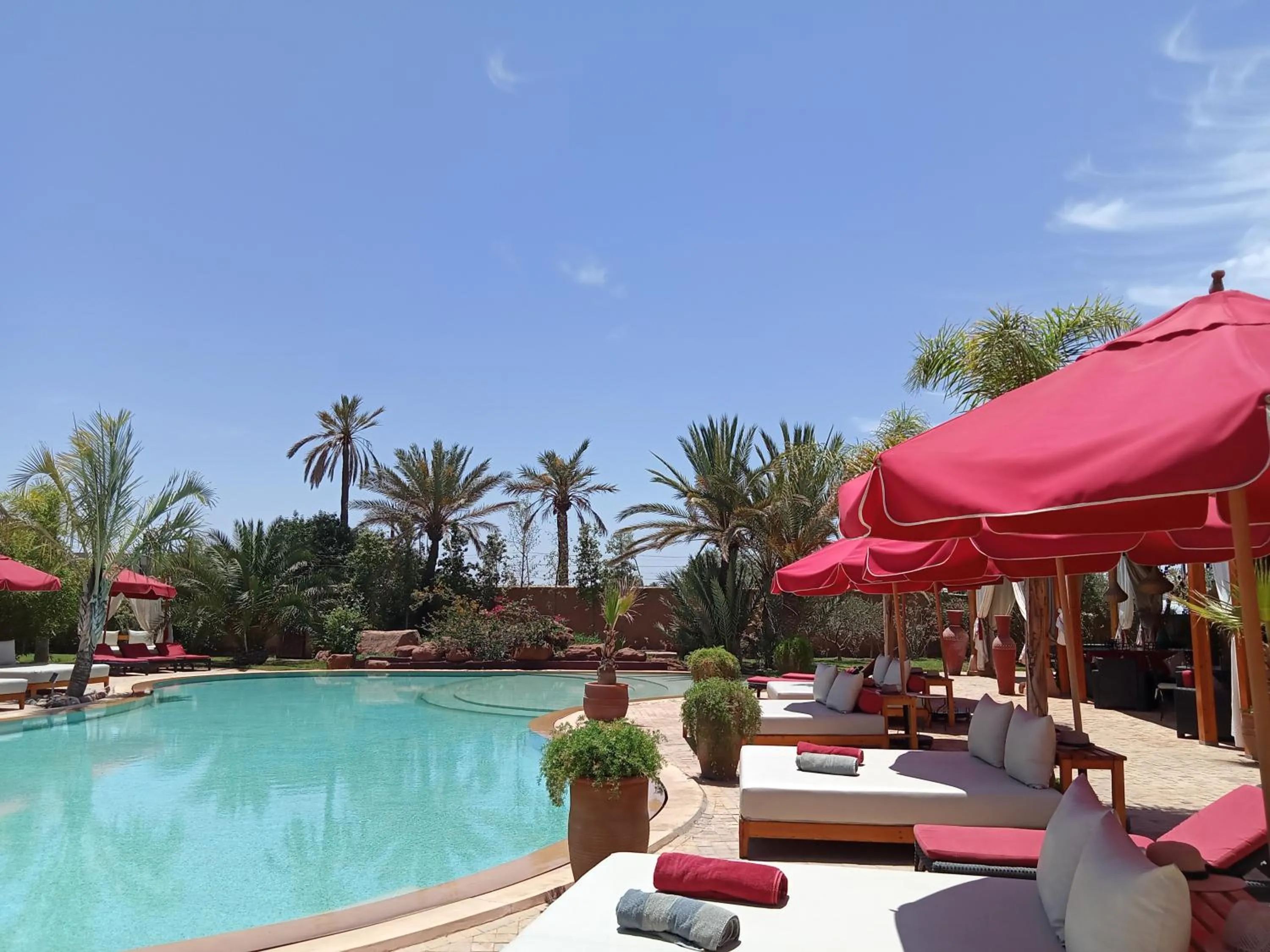 Patio in Eden Lodges & SPA-Boutique Hôtel de Luxe