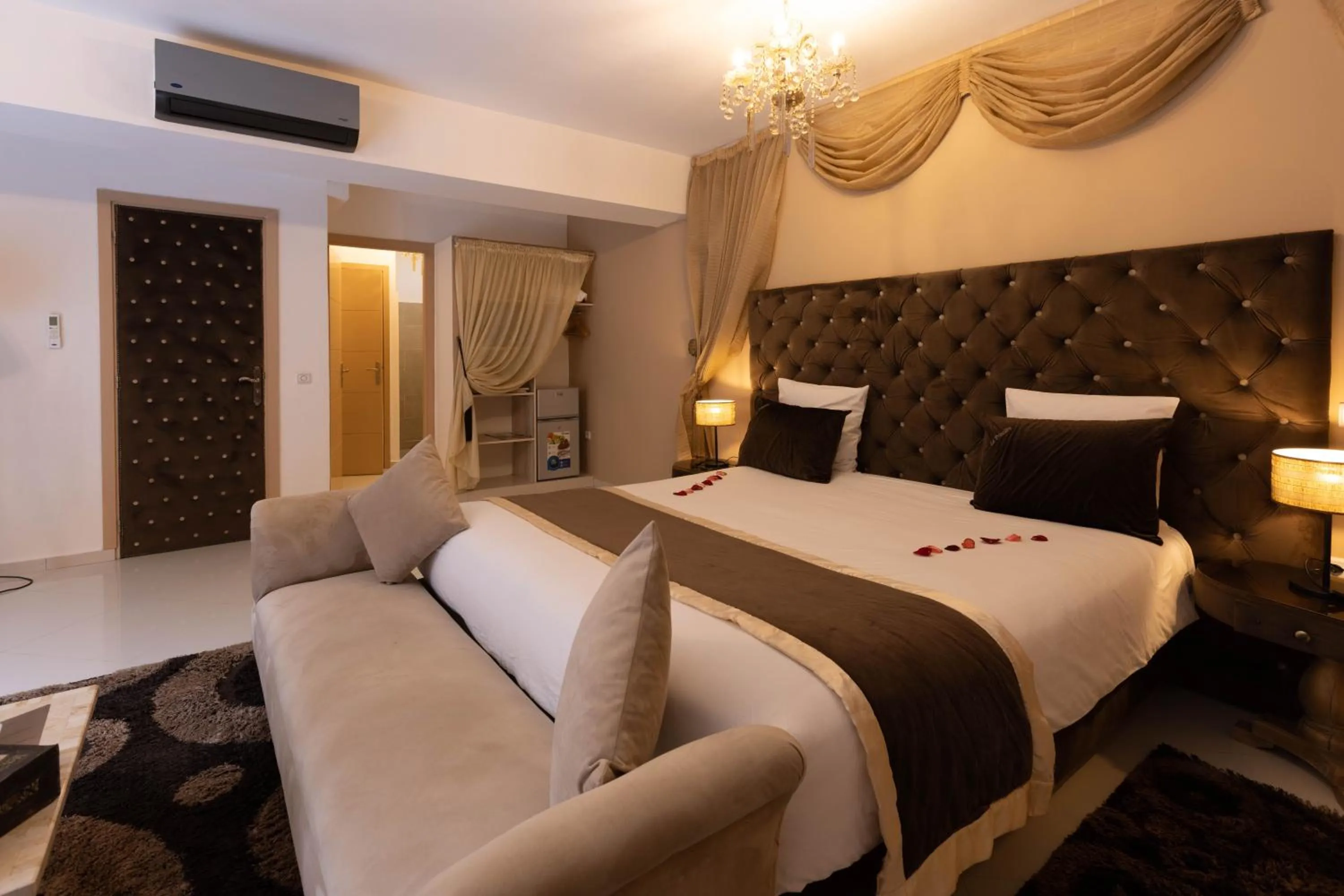 Bed in Eden Lodges & SPA-Boutique Hôtel de Luxe