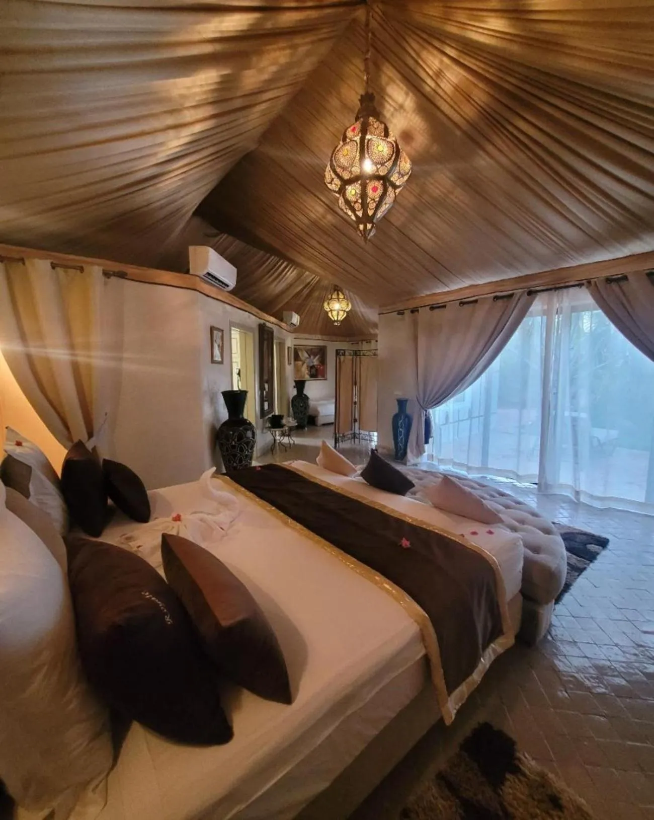 Bed in Eden Lodges & SPA-Boutique Hôtel de Luxe