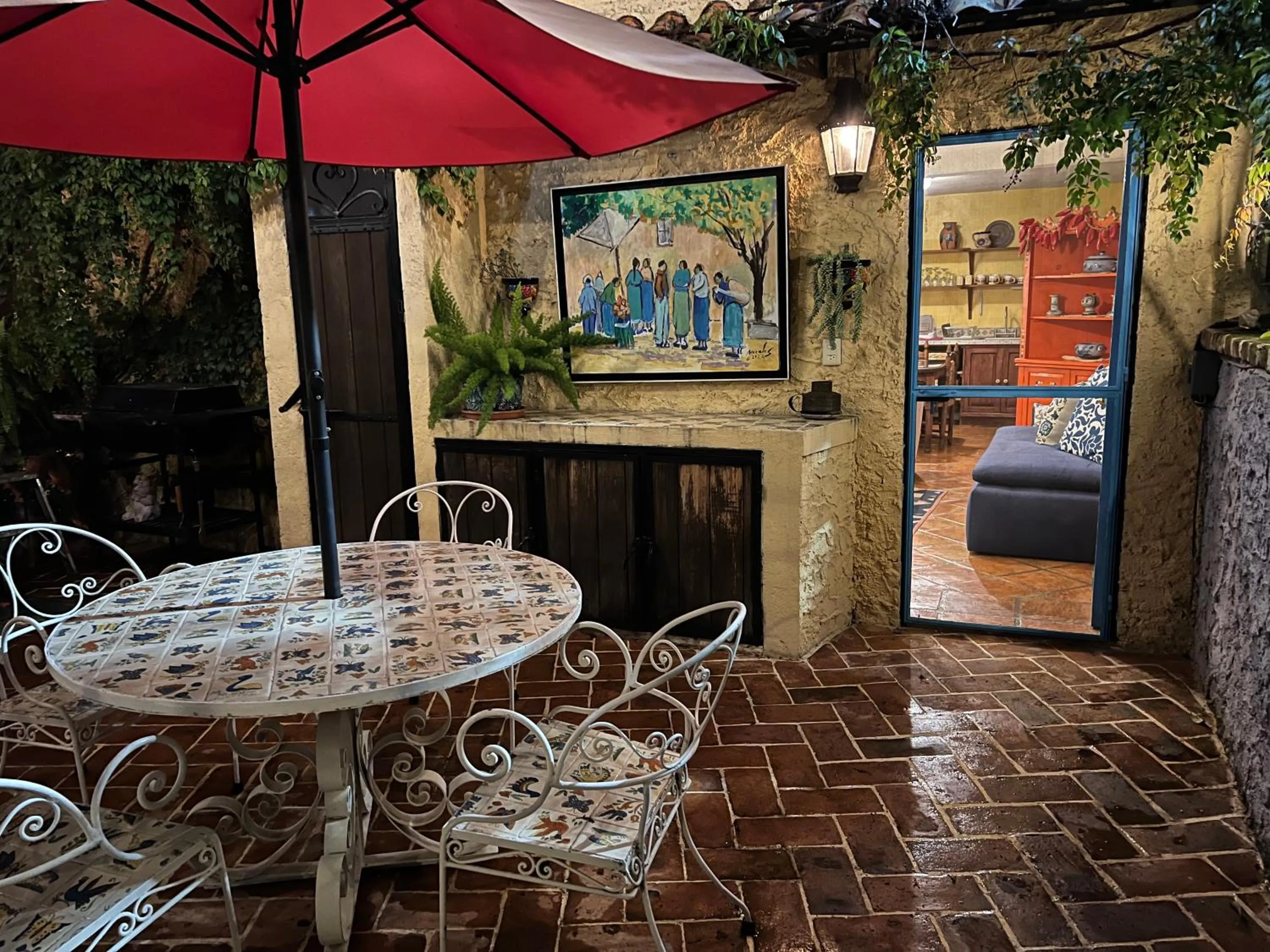 Patio in Casa Contenta