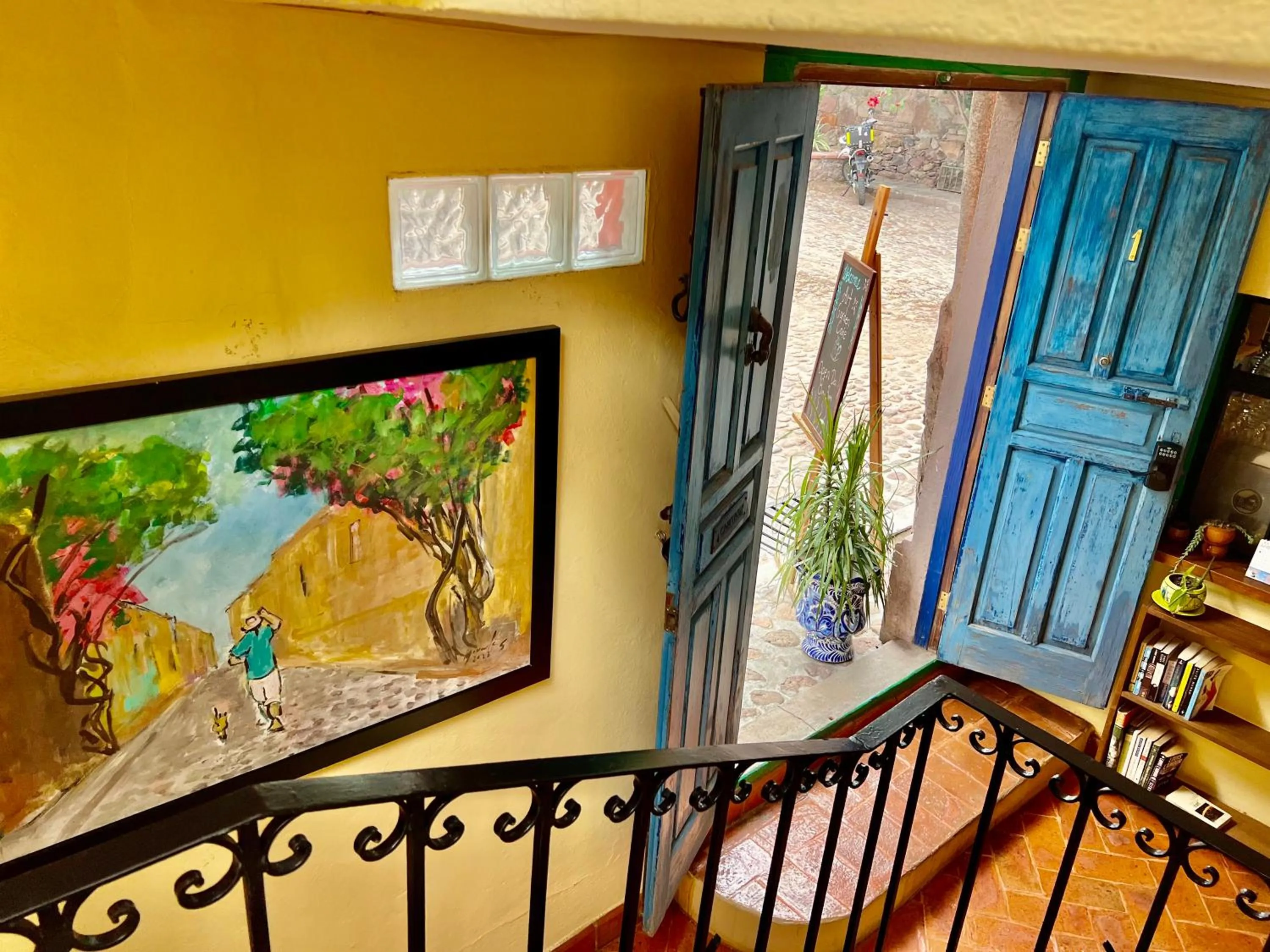 Decorative detail in Casa Contenta