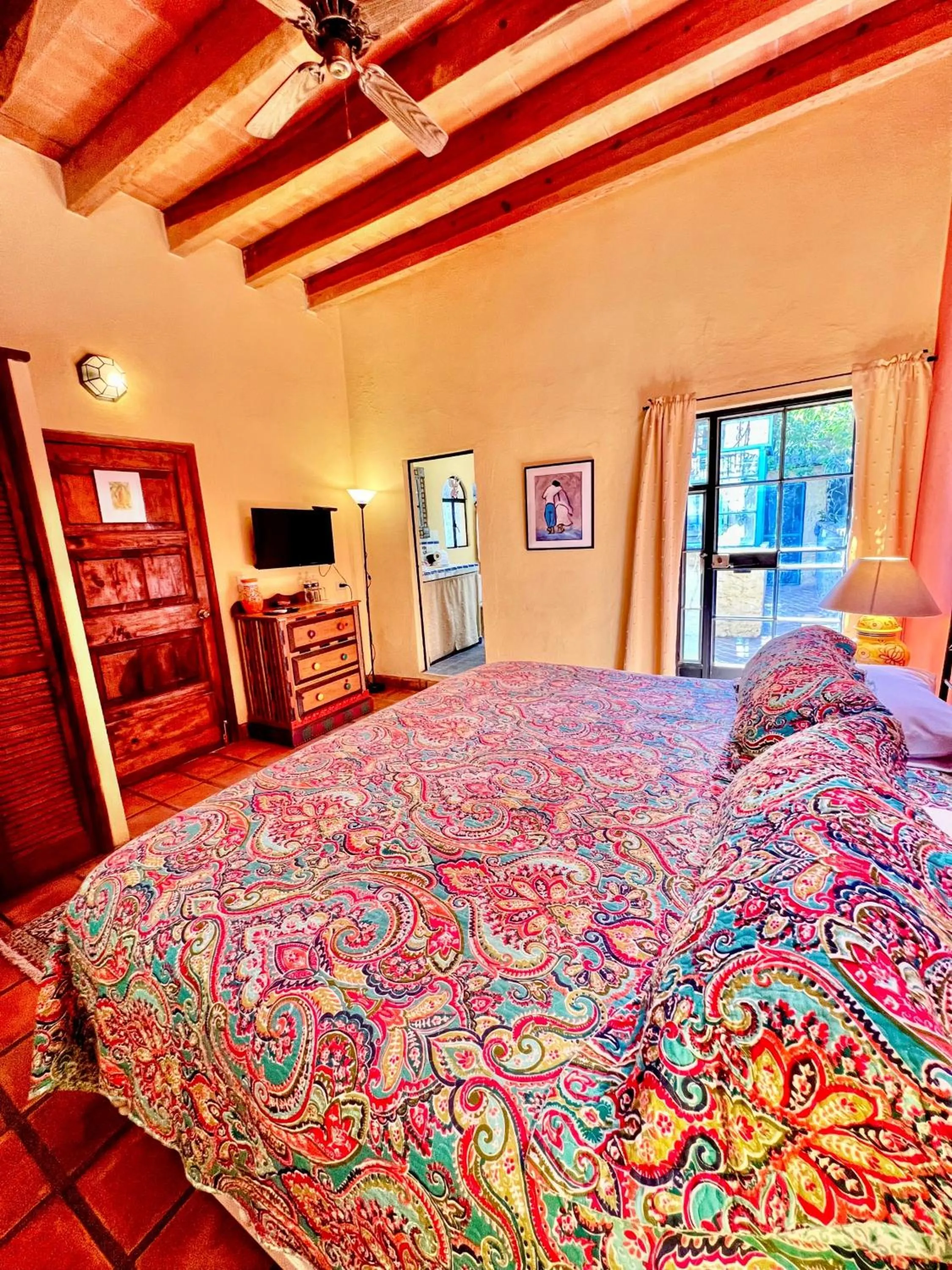 Bedroom, Bed in Casa Contenta