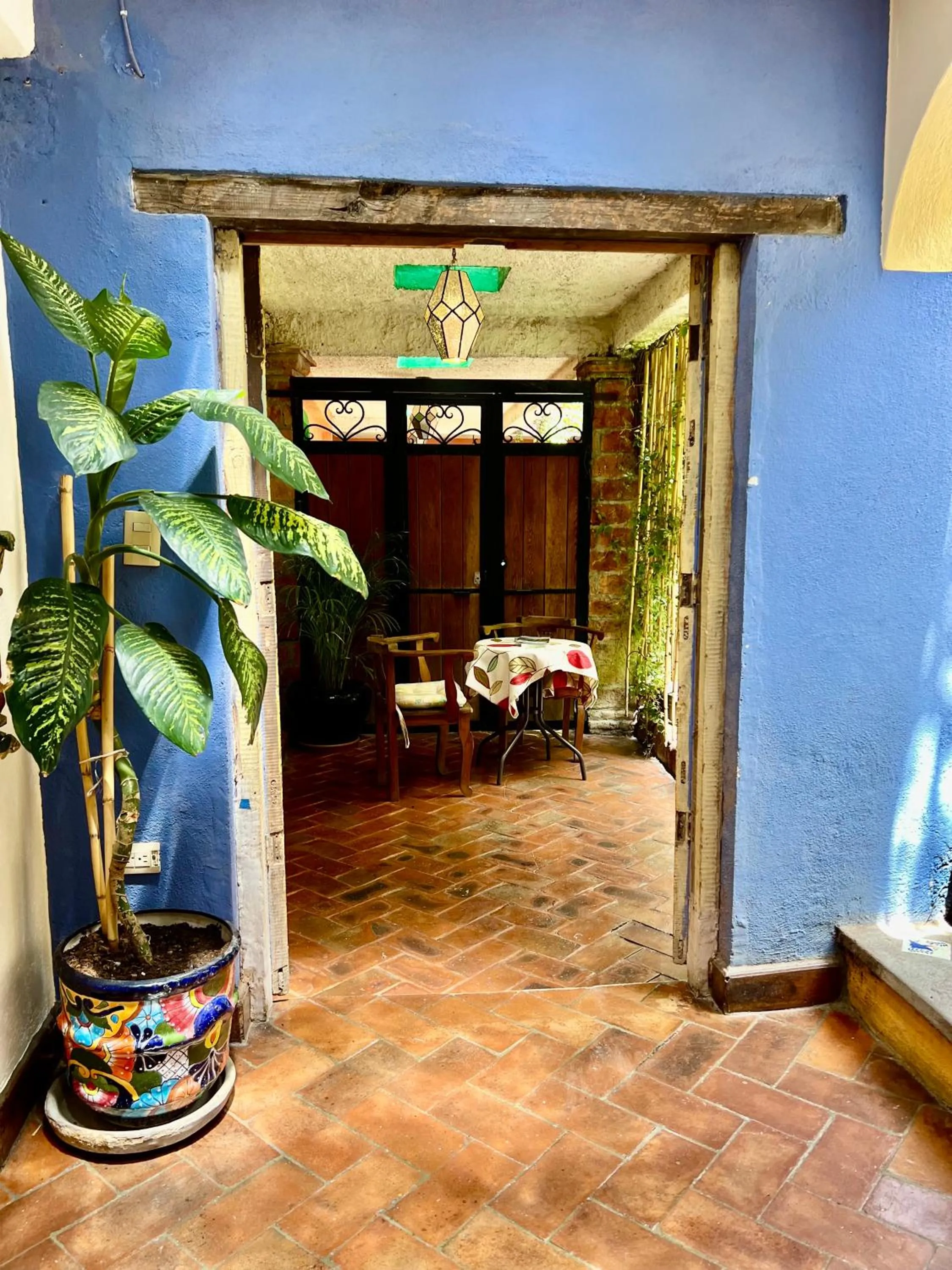 Seating area in Casa Contenta