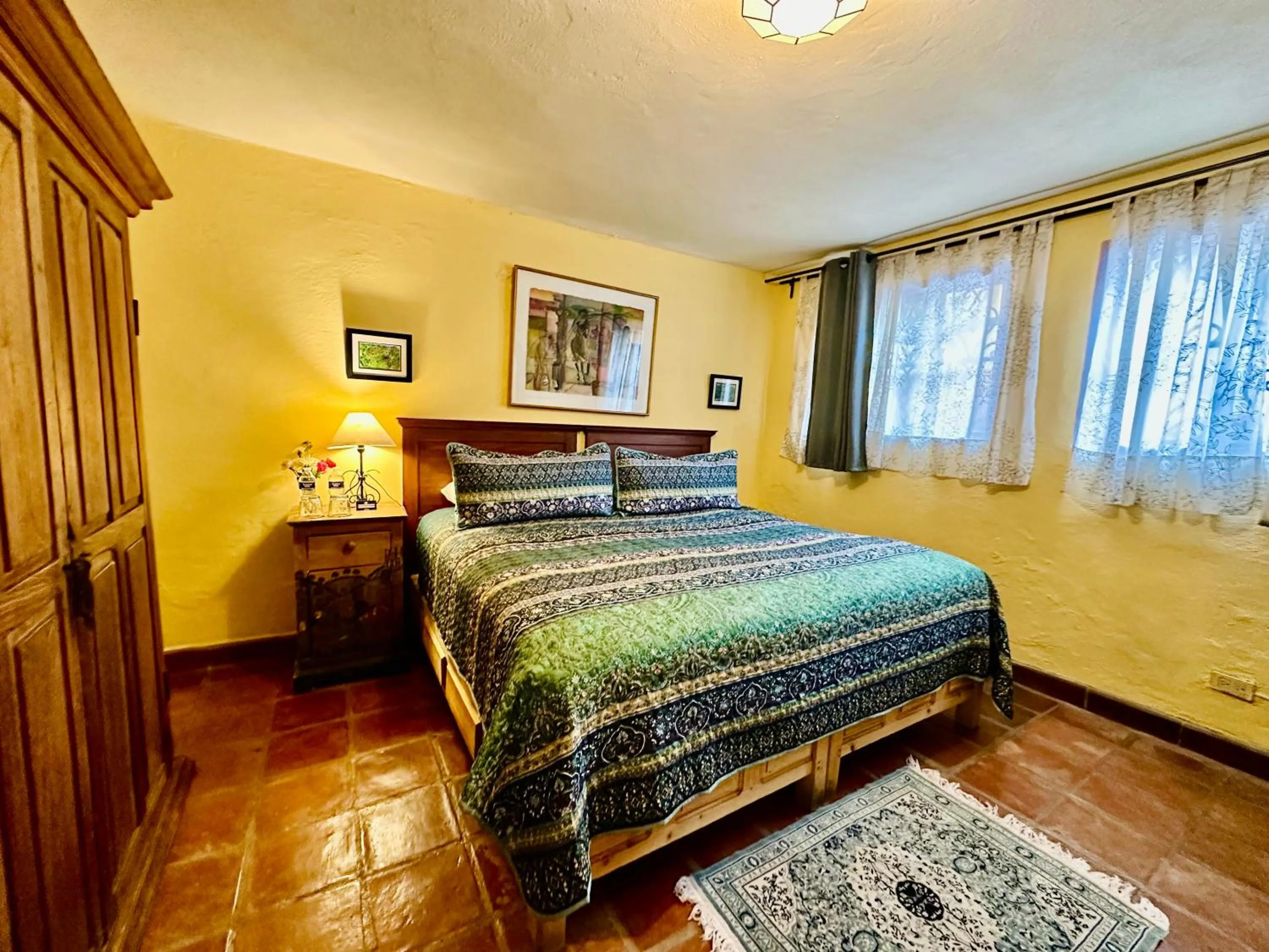 Bedroom, Bed in Casa Contenta