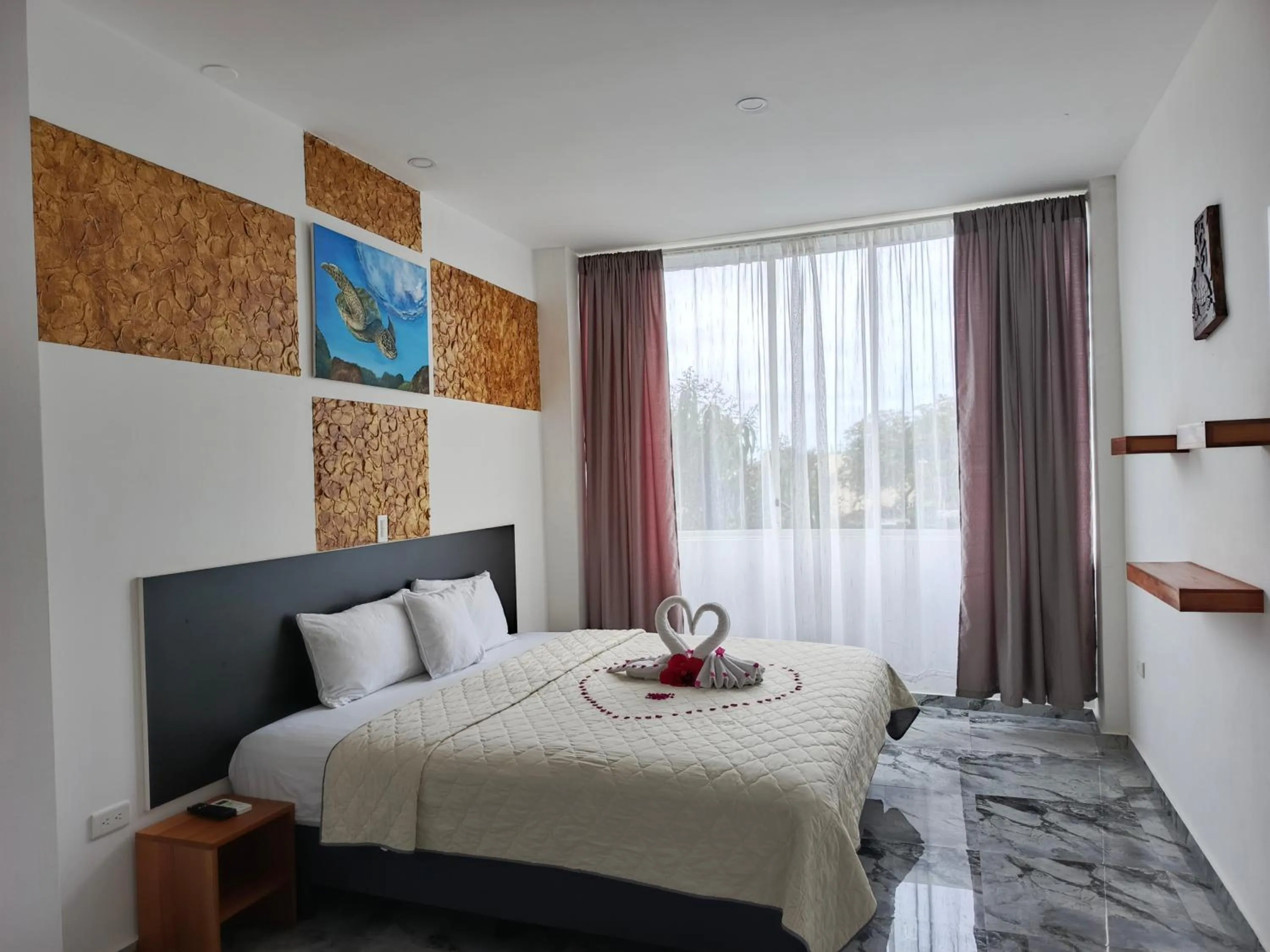 Bed in Patty House Galapagos