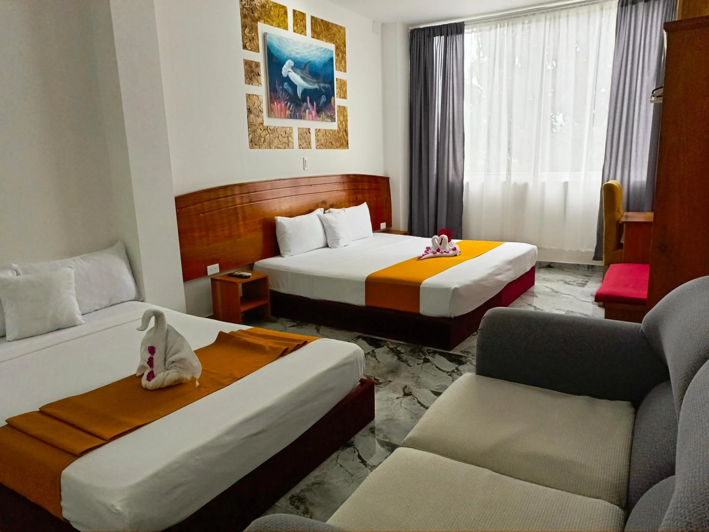 Bed in Patty House Galapagos