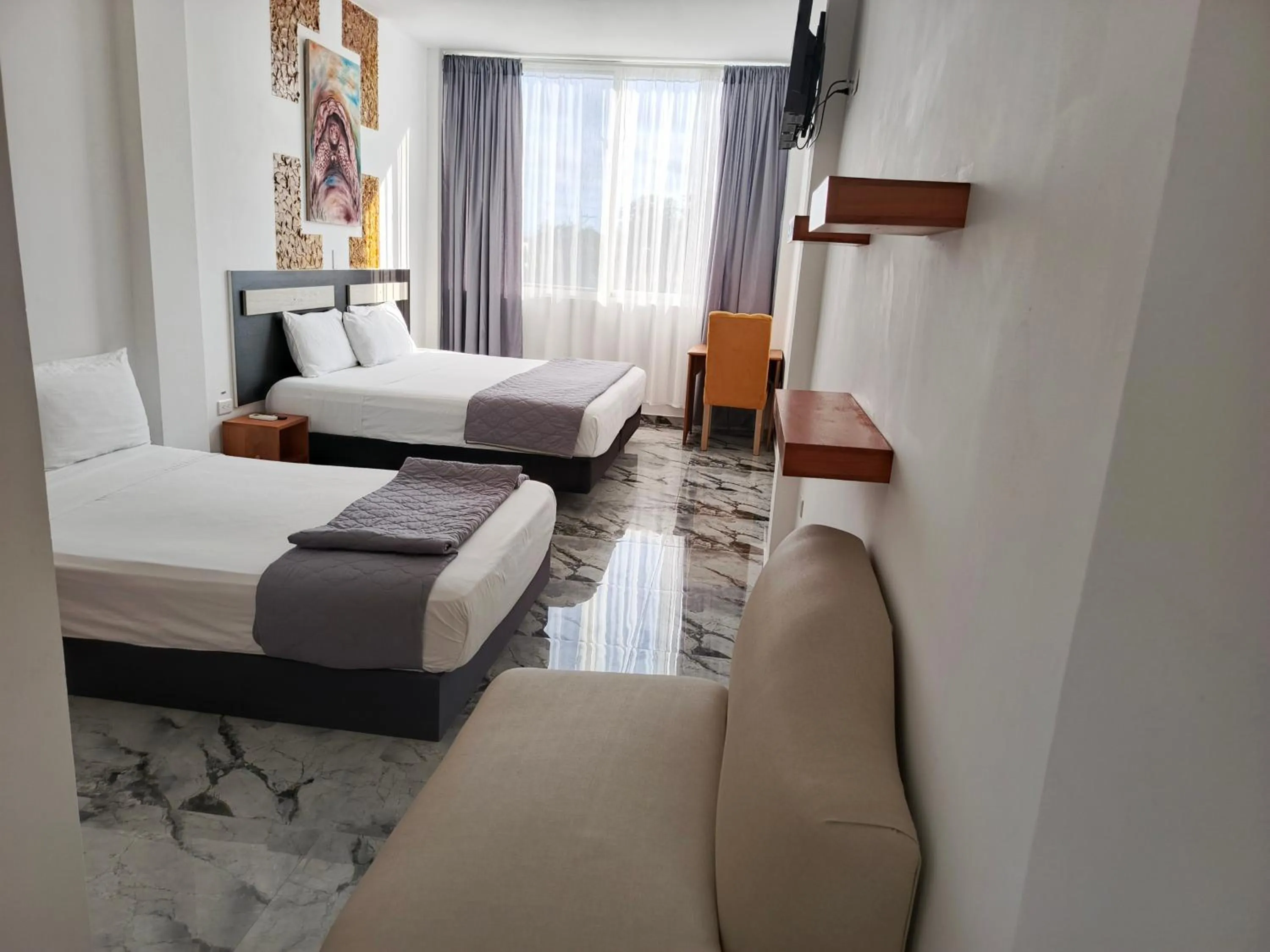 Bed in Patty House Galapagos