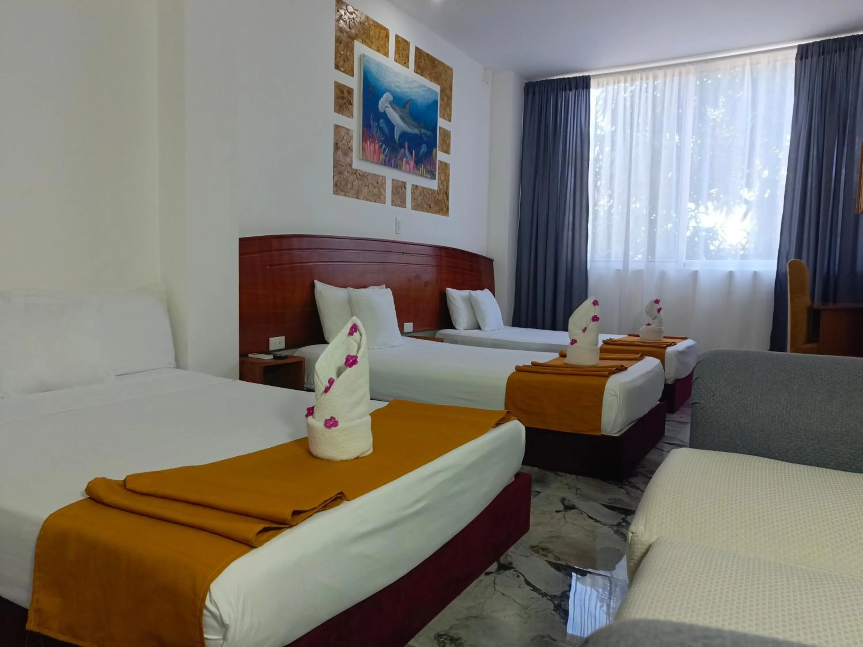 Bedroom, Bed in Patty House Galapagos