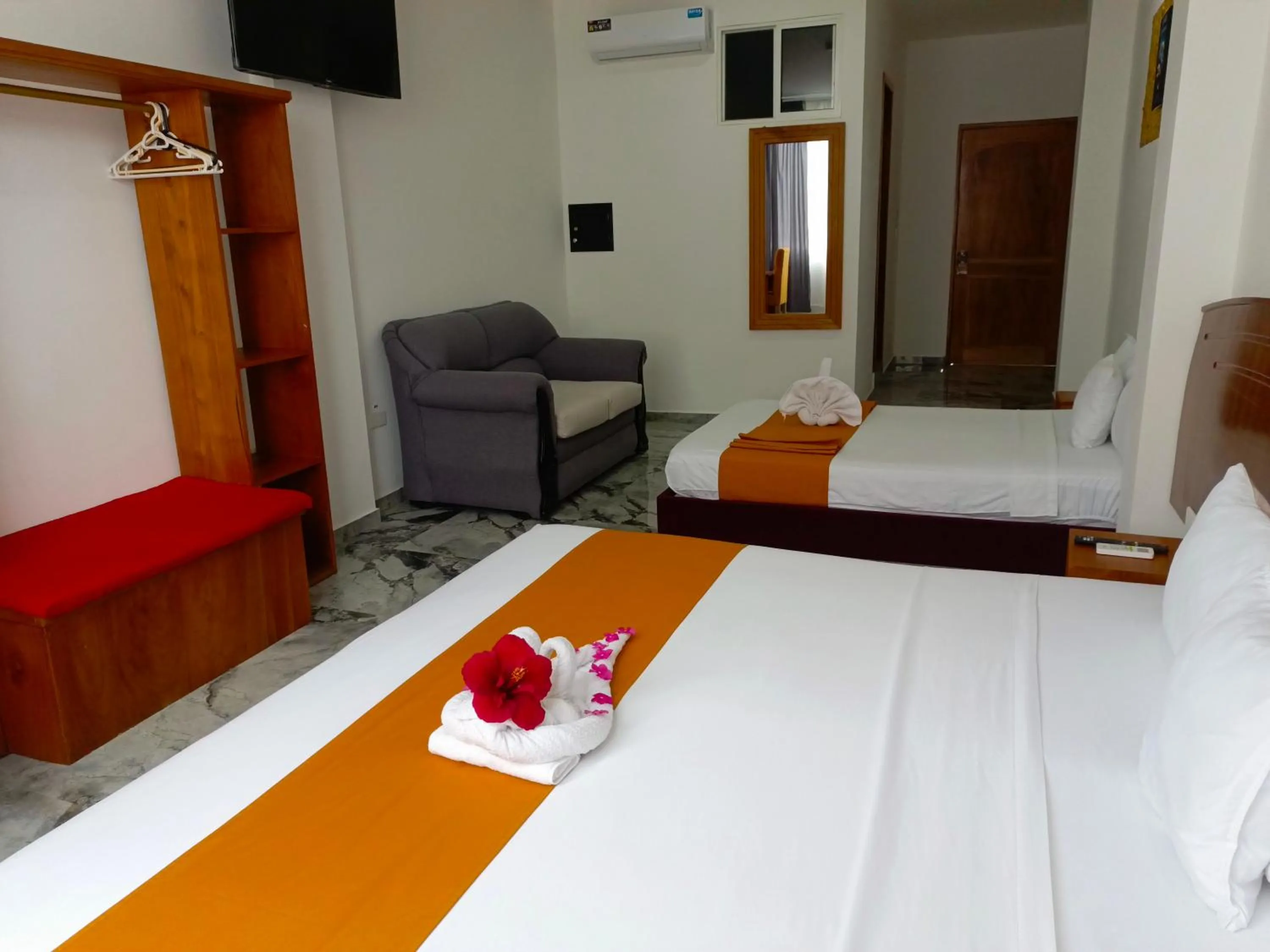 Bed in Patty House Galapagos