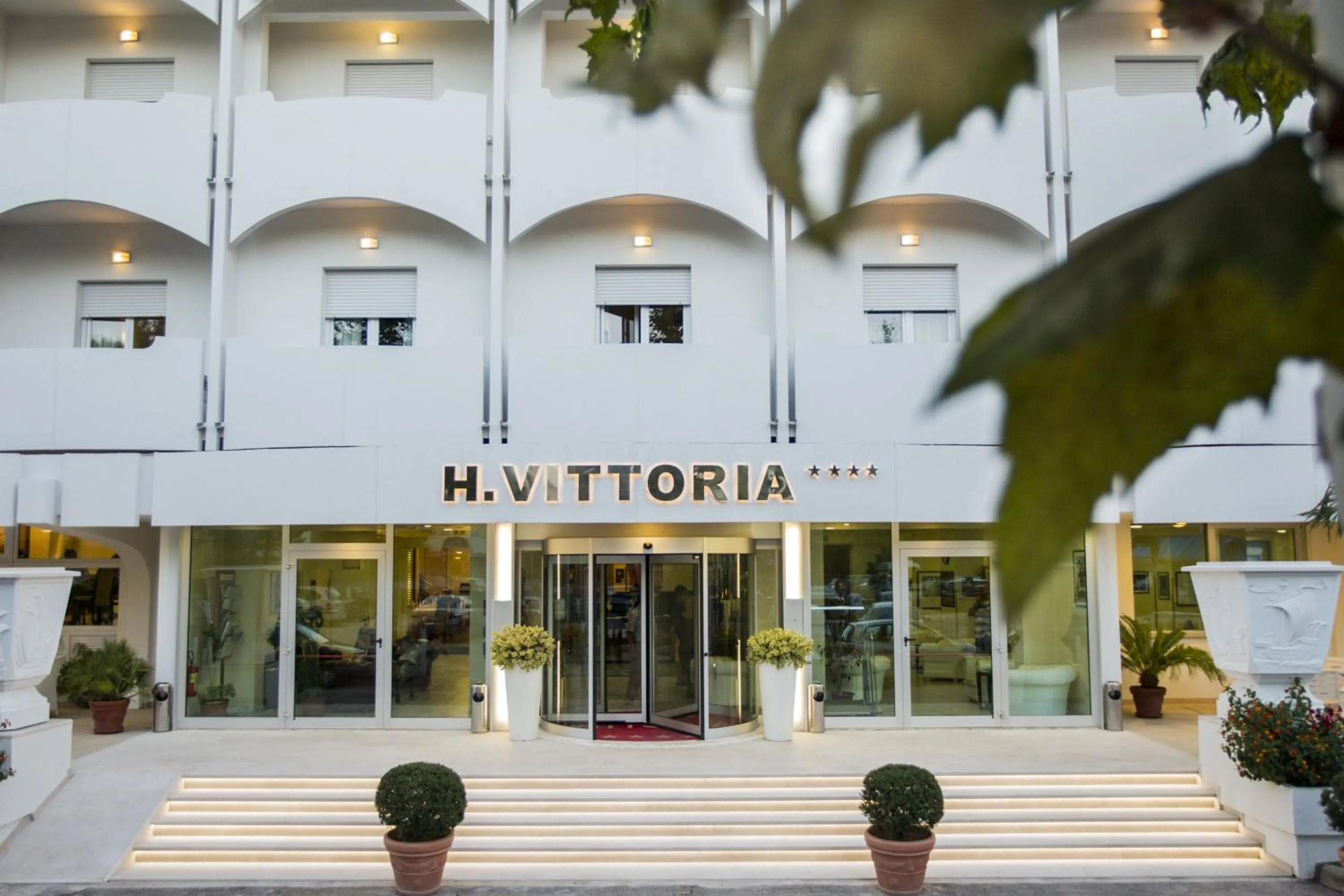 Facade/entrance in Hotel Vittoria