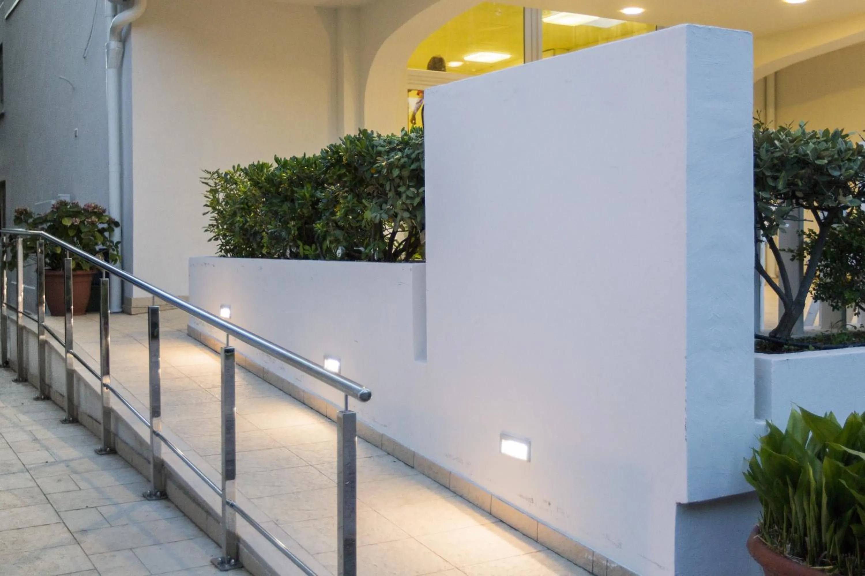 Decorative detail in Hotel Vittoria