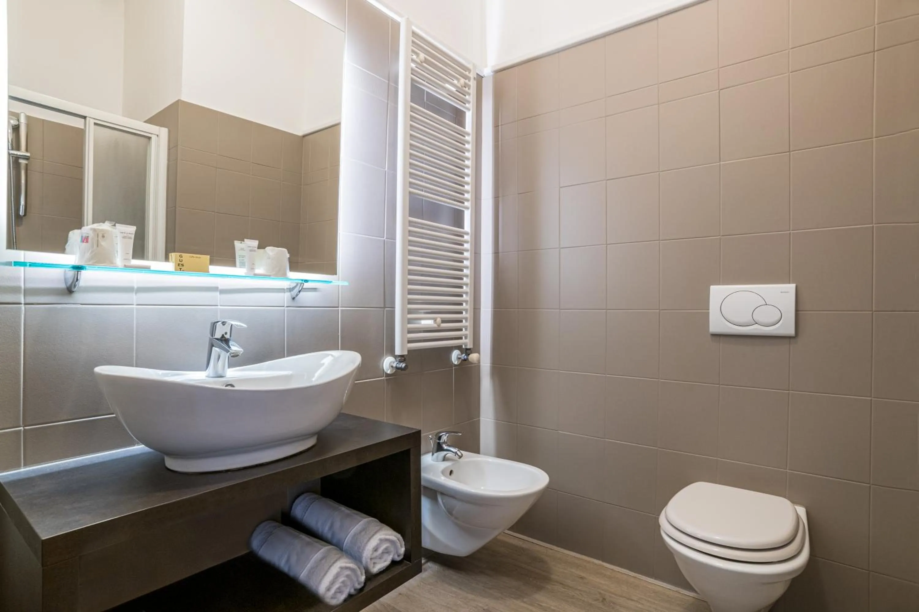 Bathroom in Hotel Bazzoni