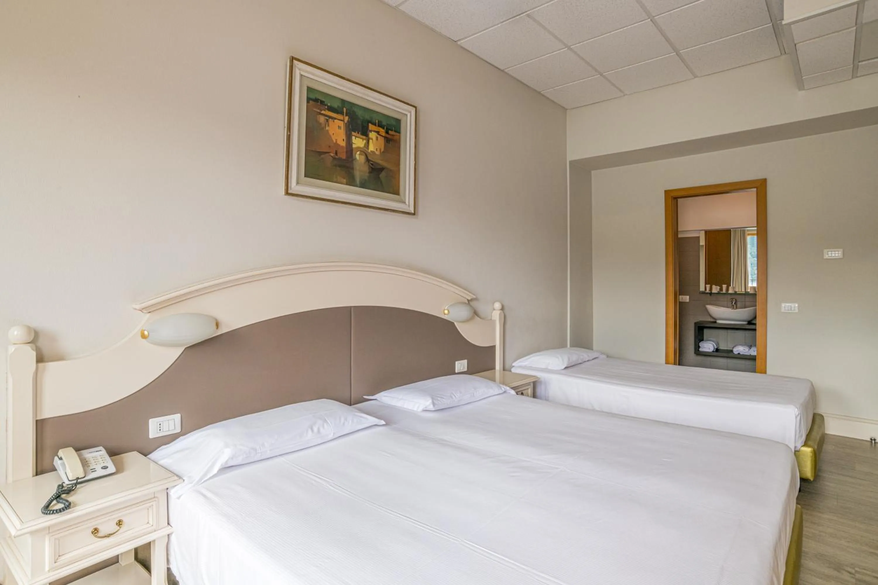 Bedroom, Bed in Hotel Bazzoni