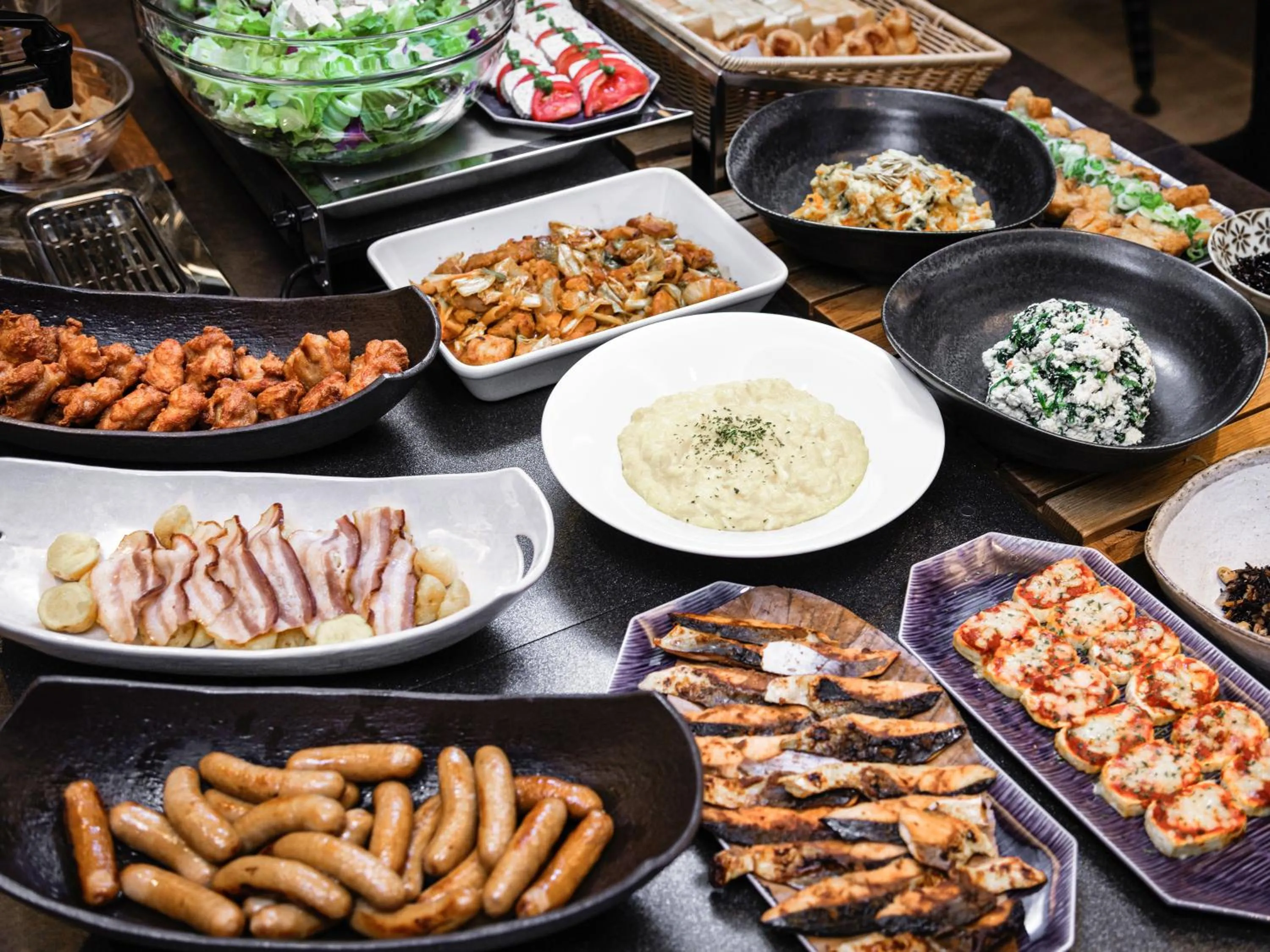 Buffet breakfast in HOTEL AMANEK HidaTakayama