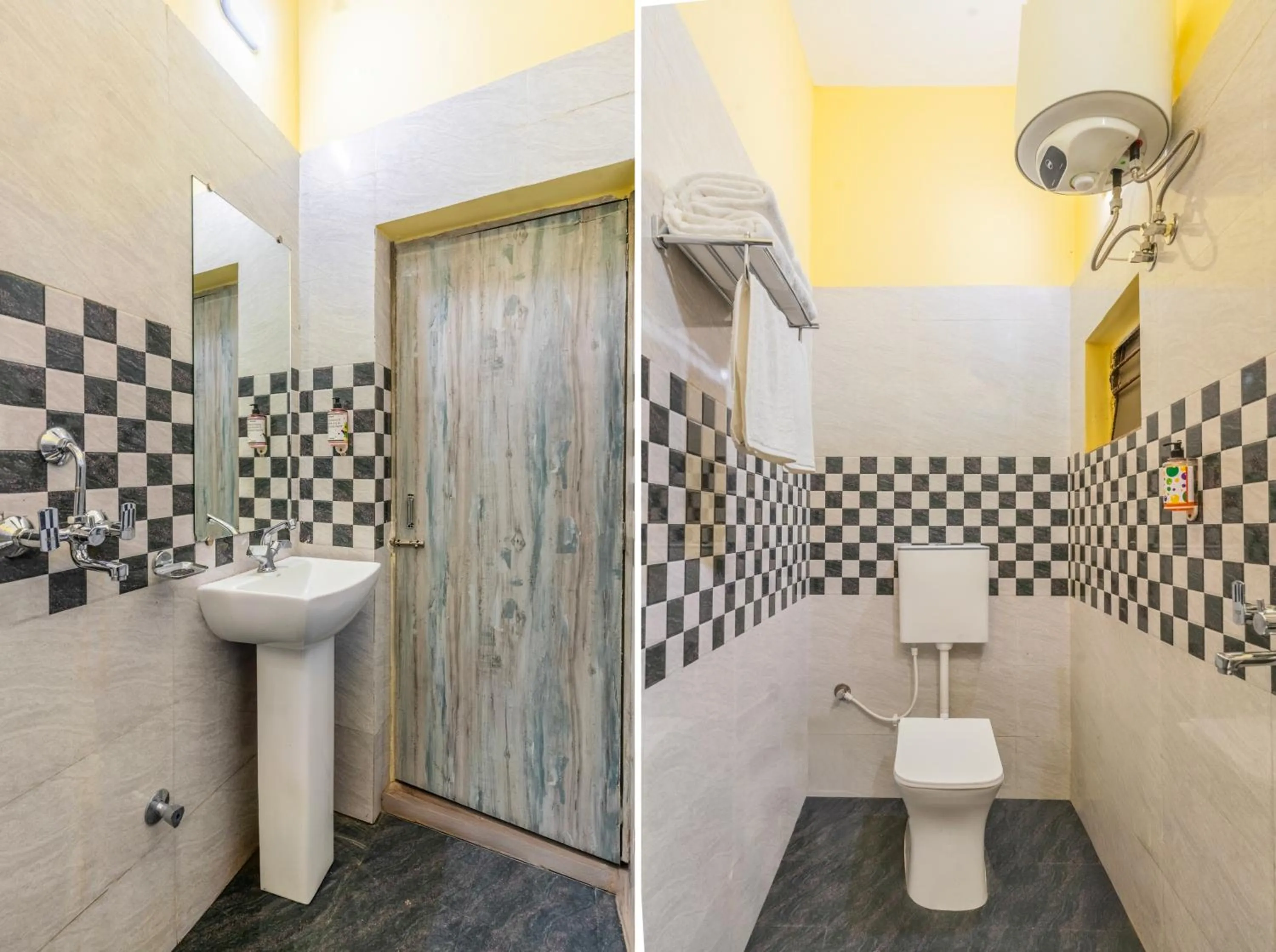 Bathroom in Treebo Una Regency - Near AIIMS Patna