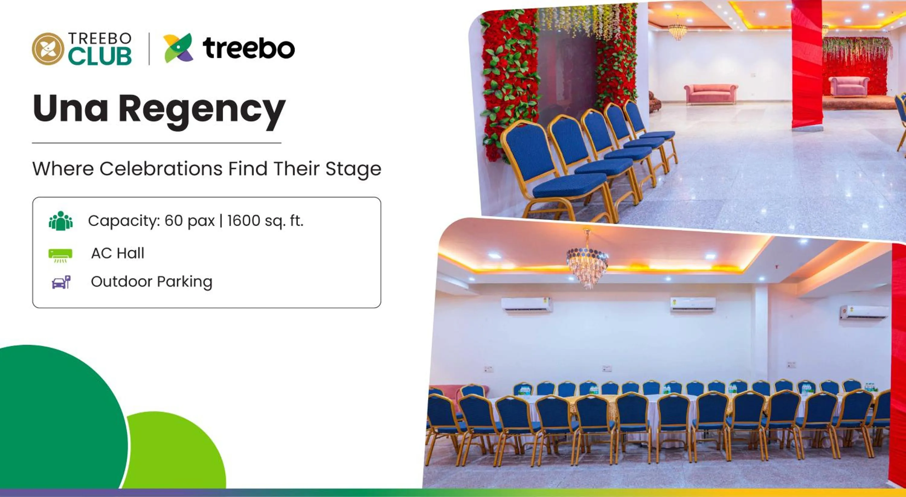 Banquet/Function facilities in Treebo Una Regency - Near AIIMS Patna