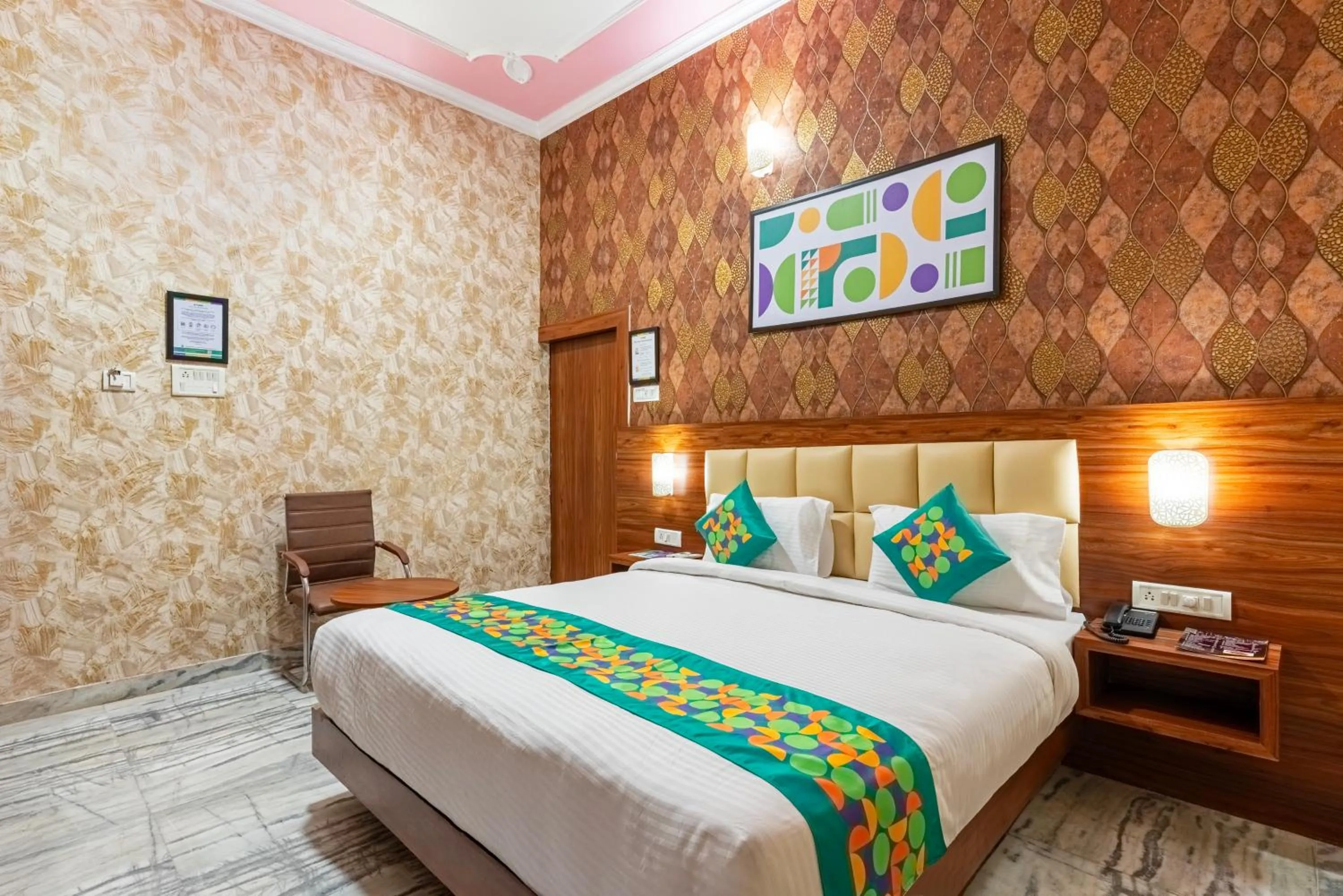 Bedroom, Bed in Treebo Una Regency - Near AIIMS Patna