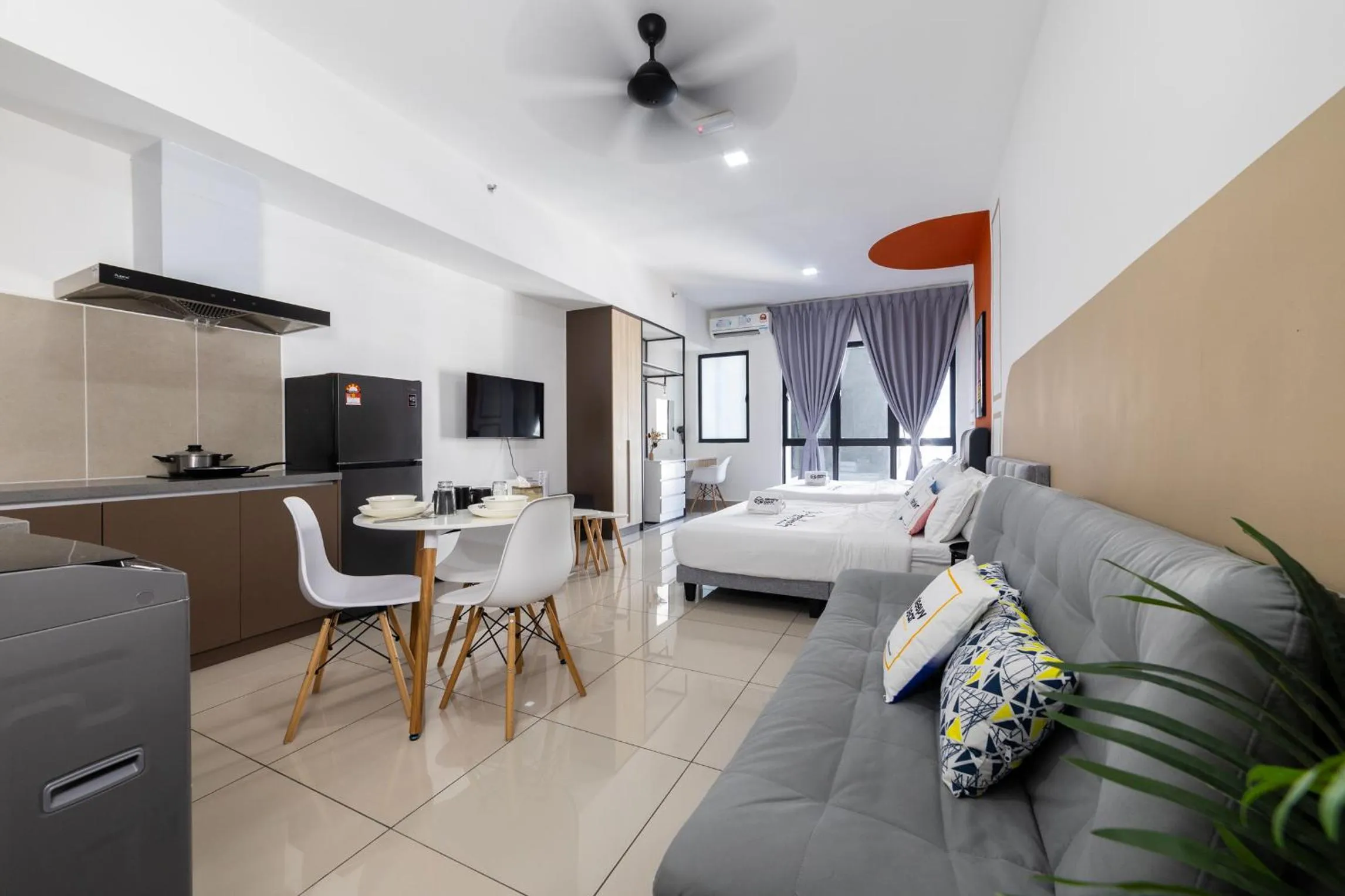 Bed in Alinea Suites Shah Alam by Sleepy Bear