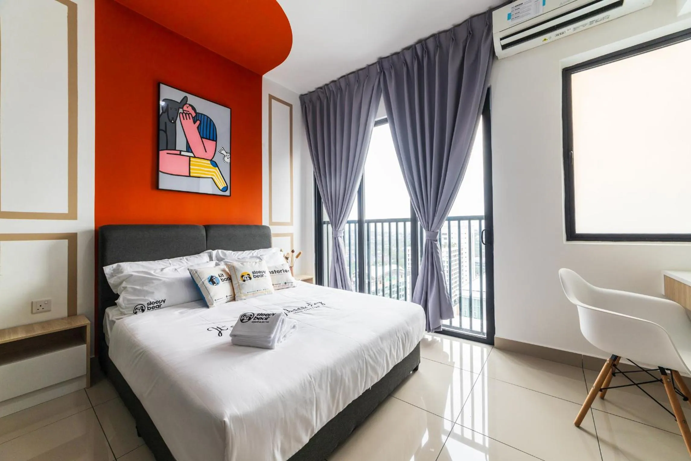 Bed in Alinea Suites Shah Alam by Sleepy Bear