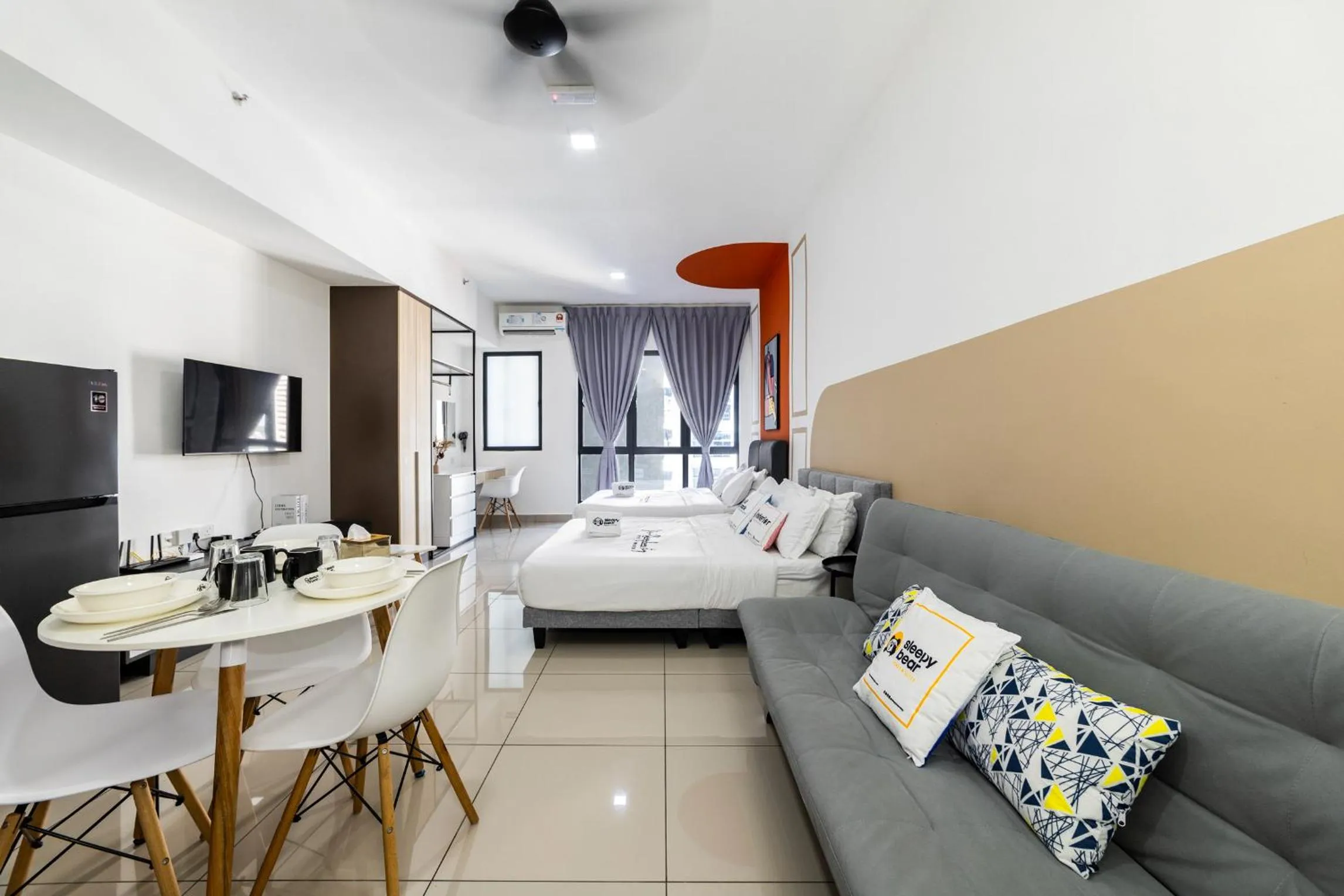 Bed in Alinea Suites Shah Alam by Sleepy Bear