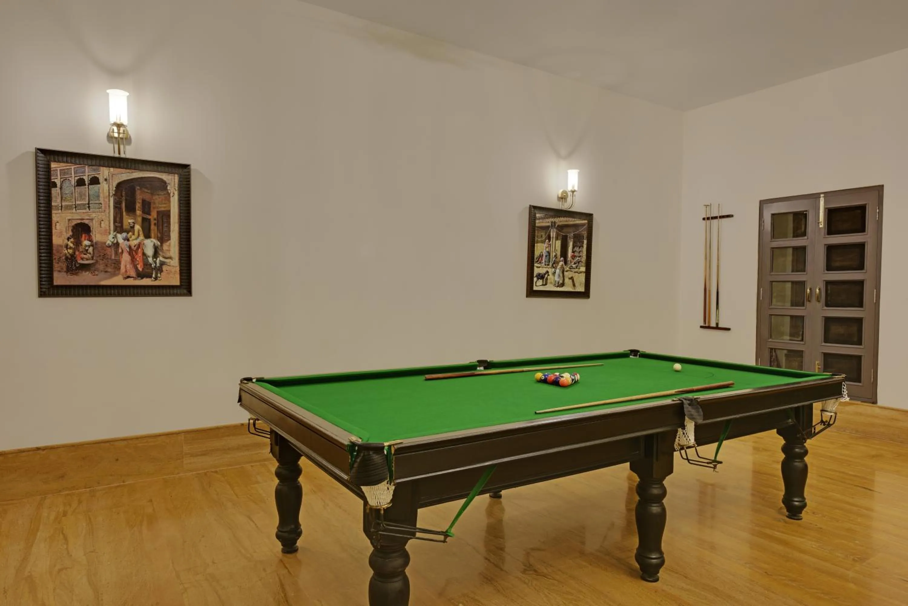 Billiard in The Hunting Lodge - Luxury Resort in Udaipur