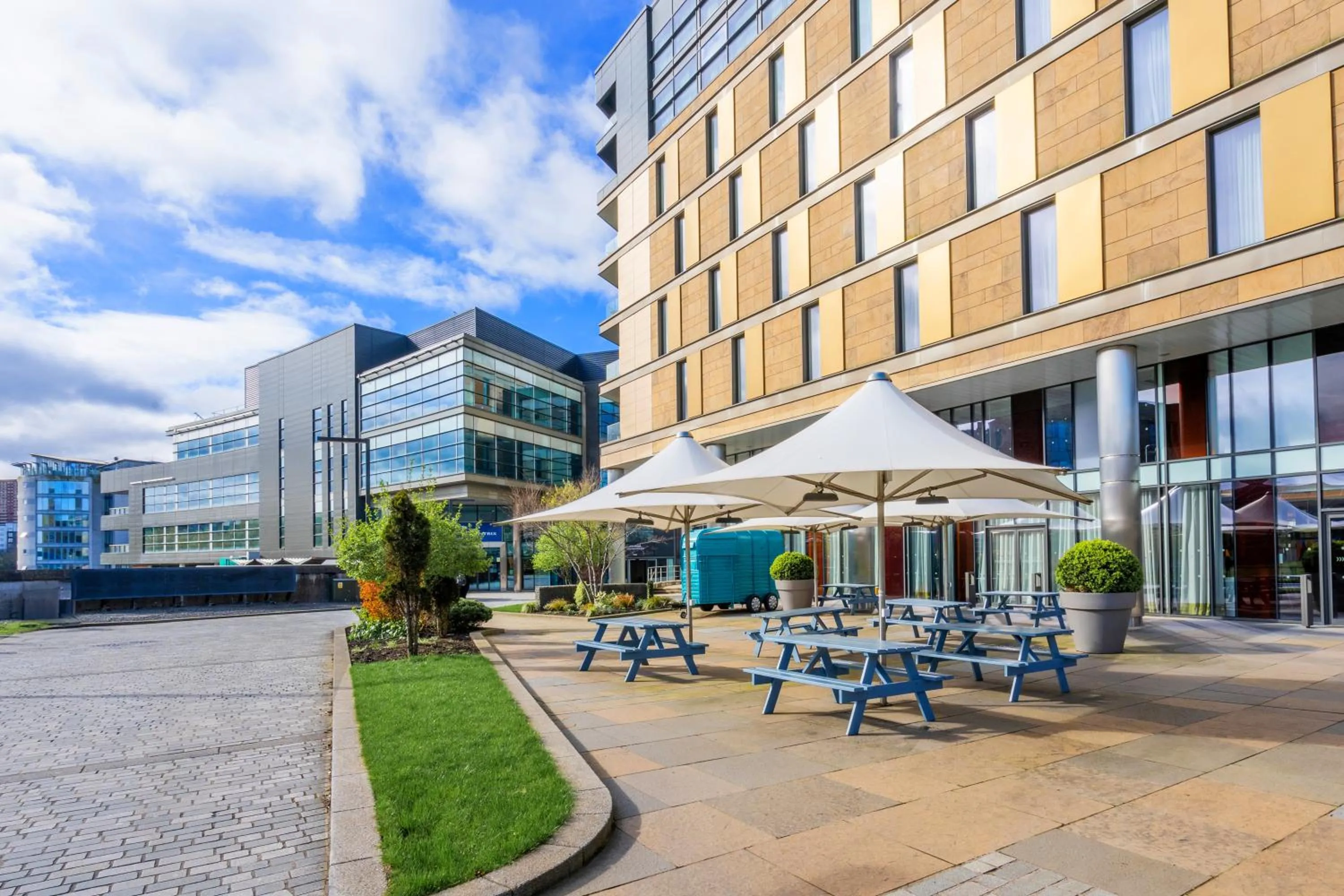 Balcony/Terrace in Crowne Plaza Newcastle - Stephenson Quarter by IHG