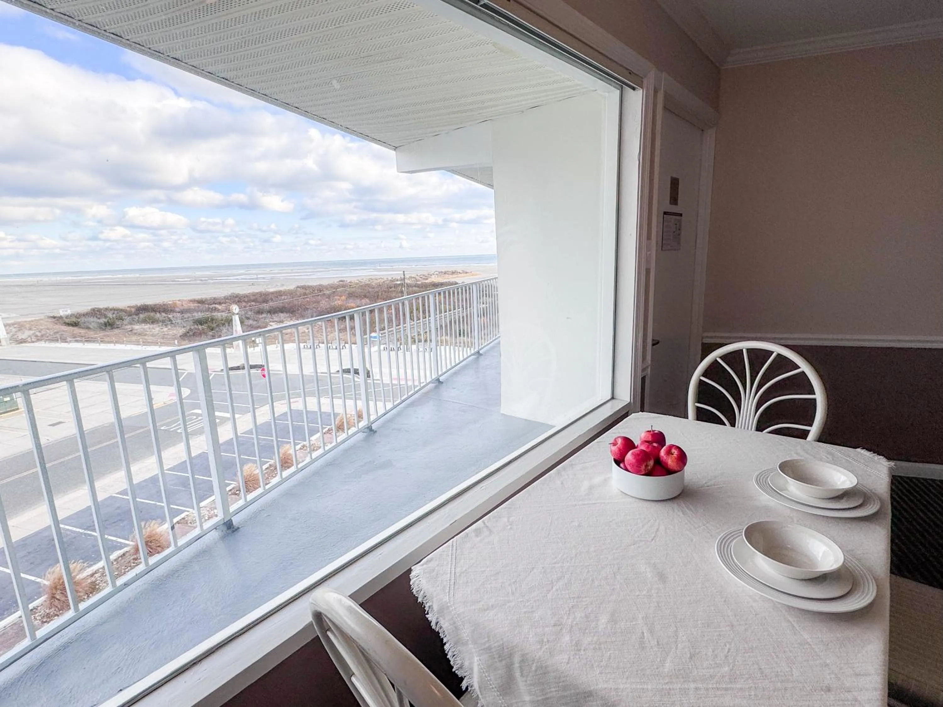 View (from property/room), Bed in Aqua Beach Hotel
