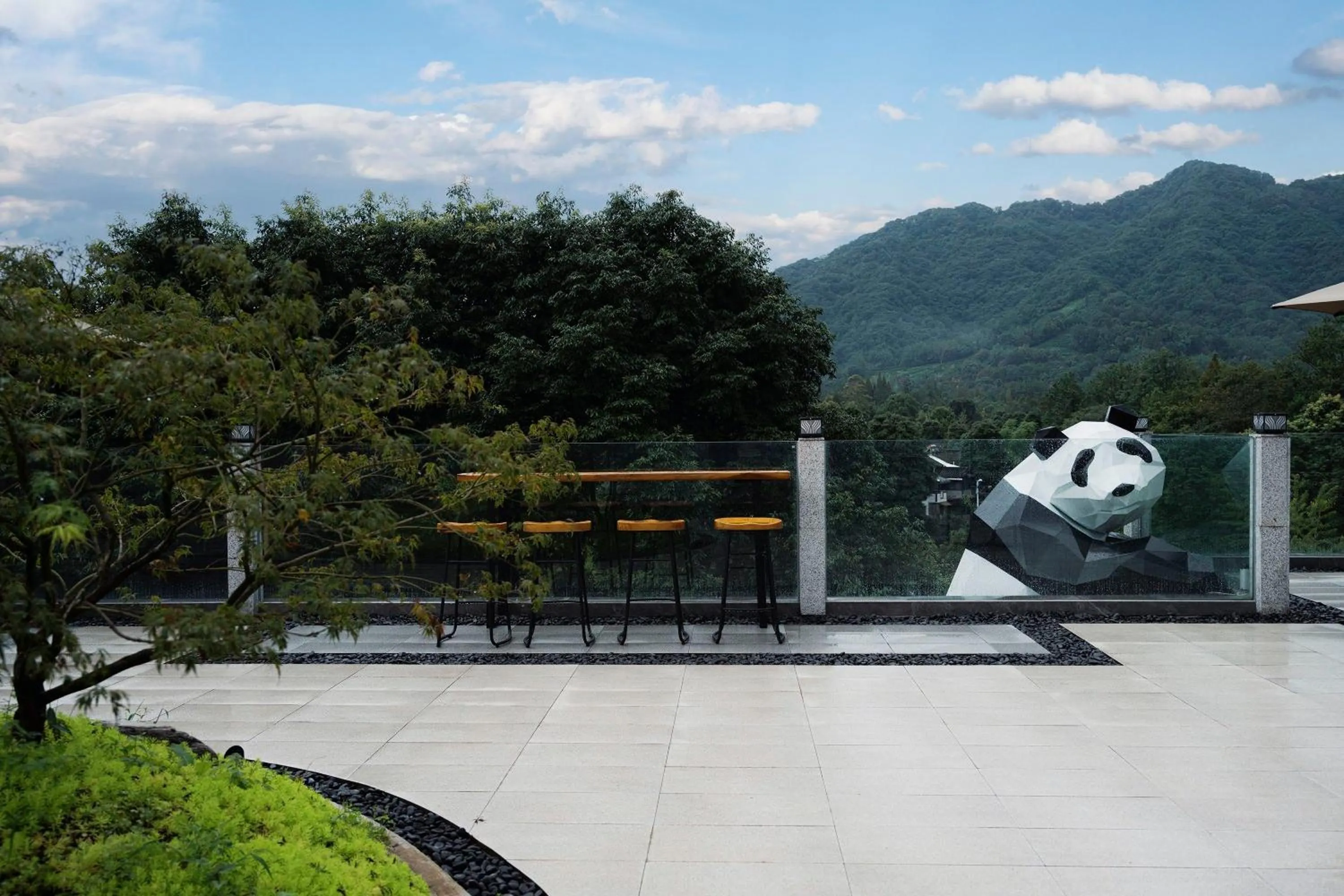 Garden in Z HOTEL- Qingchengshan