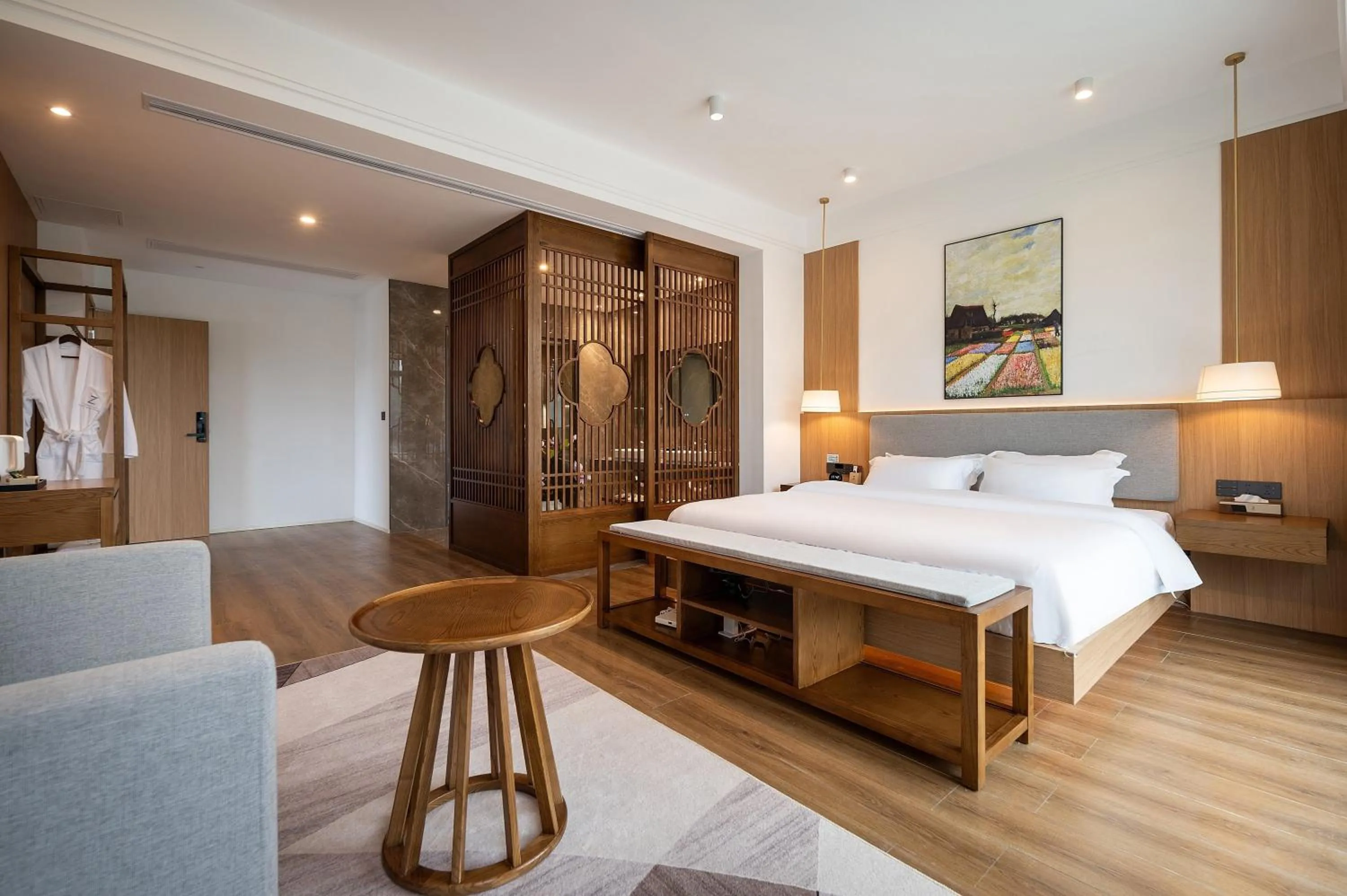 Photo of the whole room, Bed in Z HOTEL- Qingchengshan