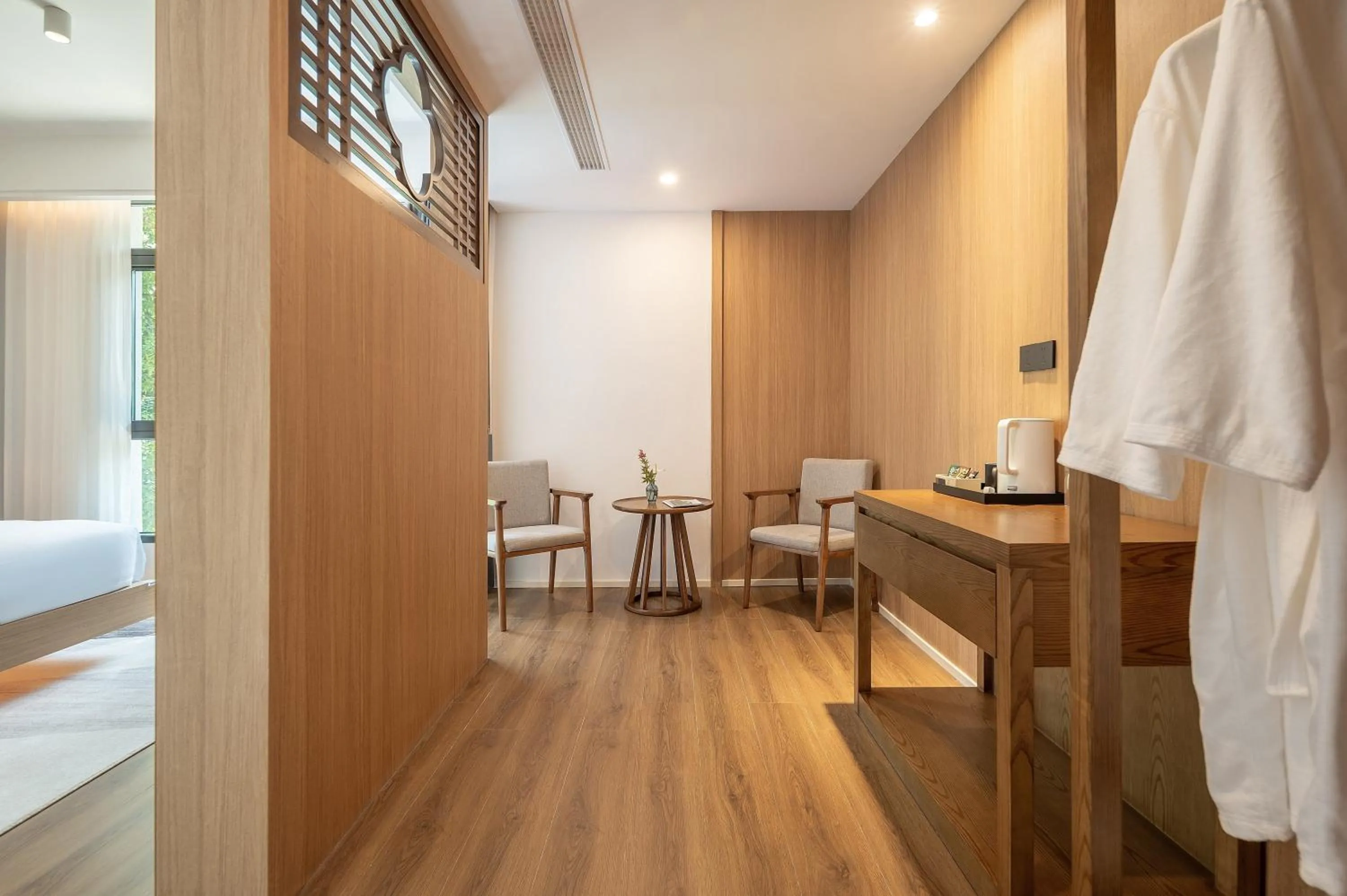 Seating area in Z HOTEL- Qingchengshan