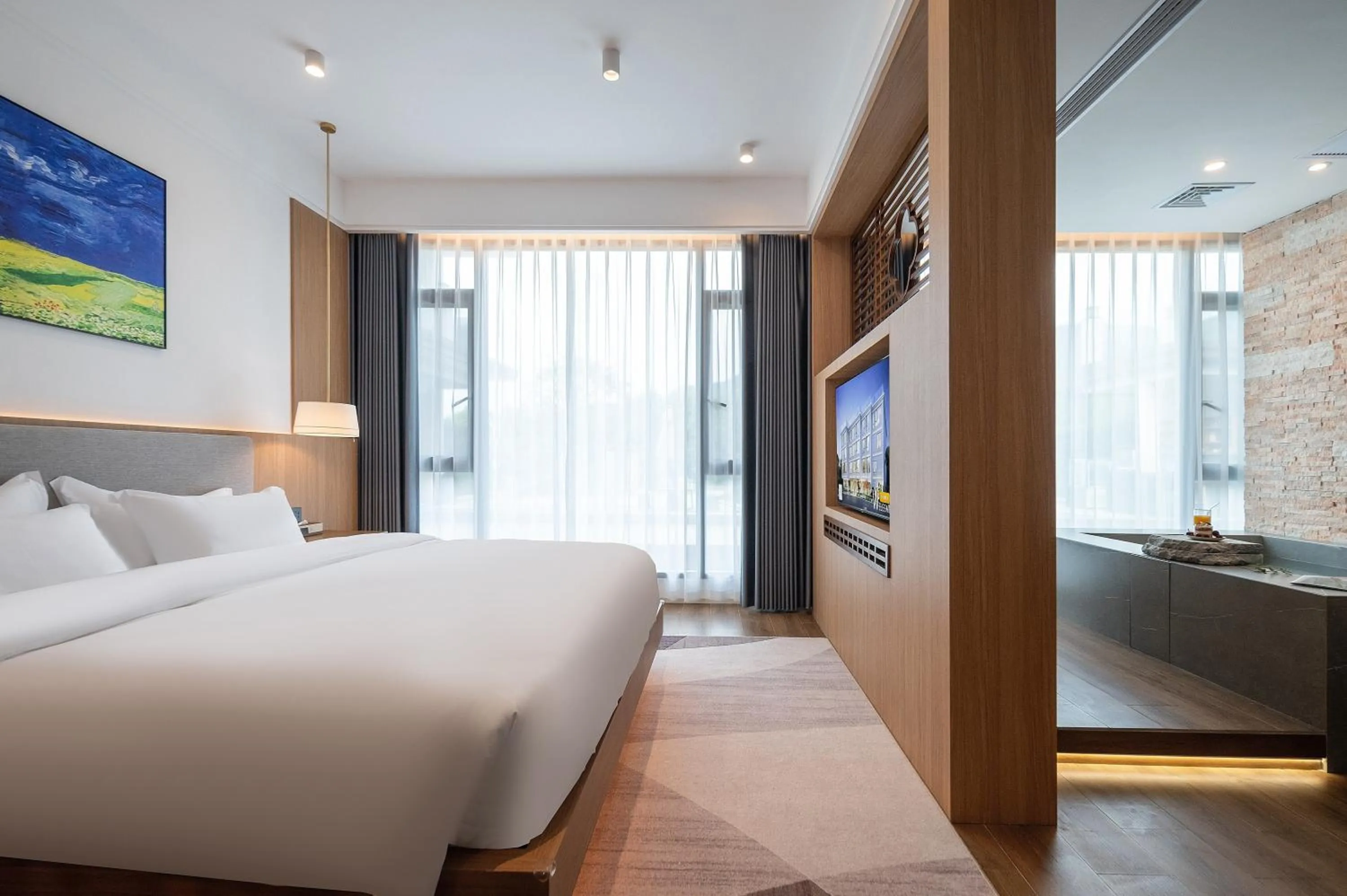 Bedroom, Bed in Z HOTEL- Qingchengshan