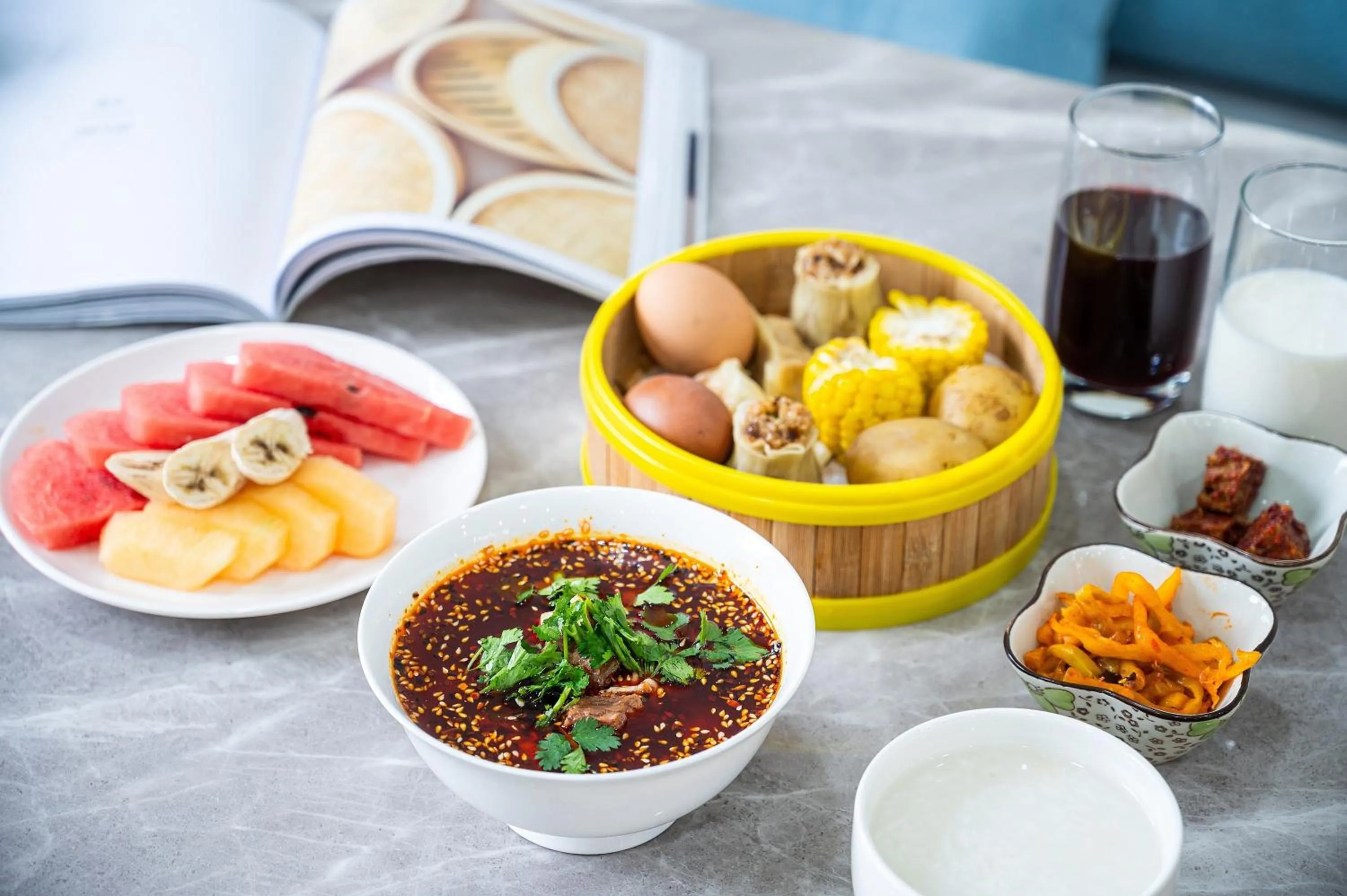 Restaurant/places to eat in Z HOTEL- Qingchengshan