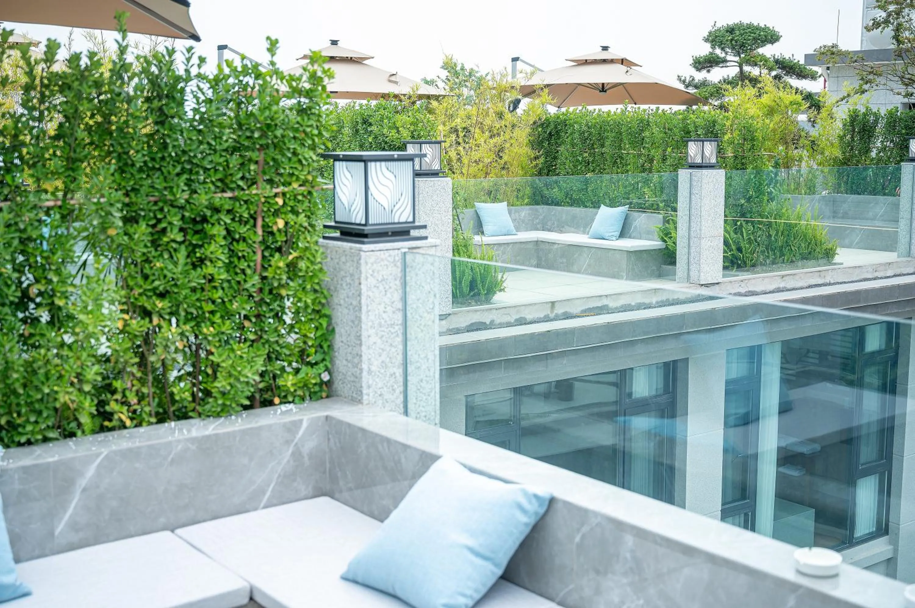 Garden in Z HOTEL- Qingchengshan