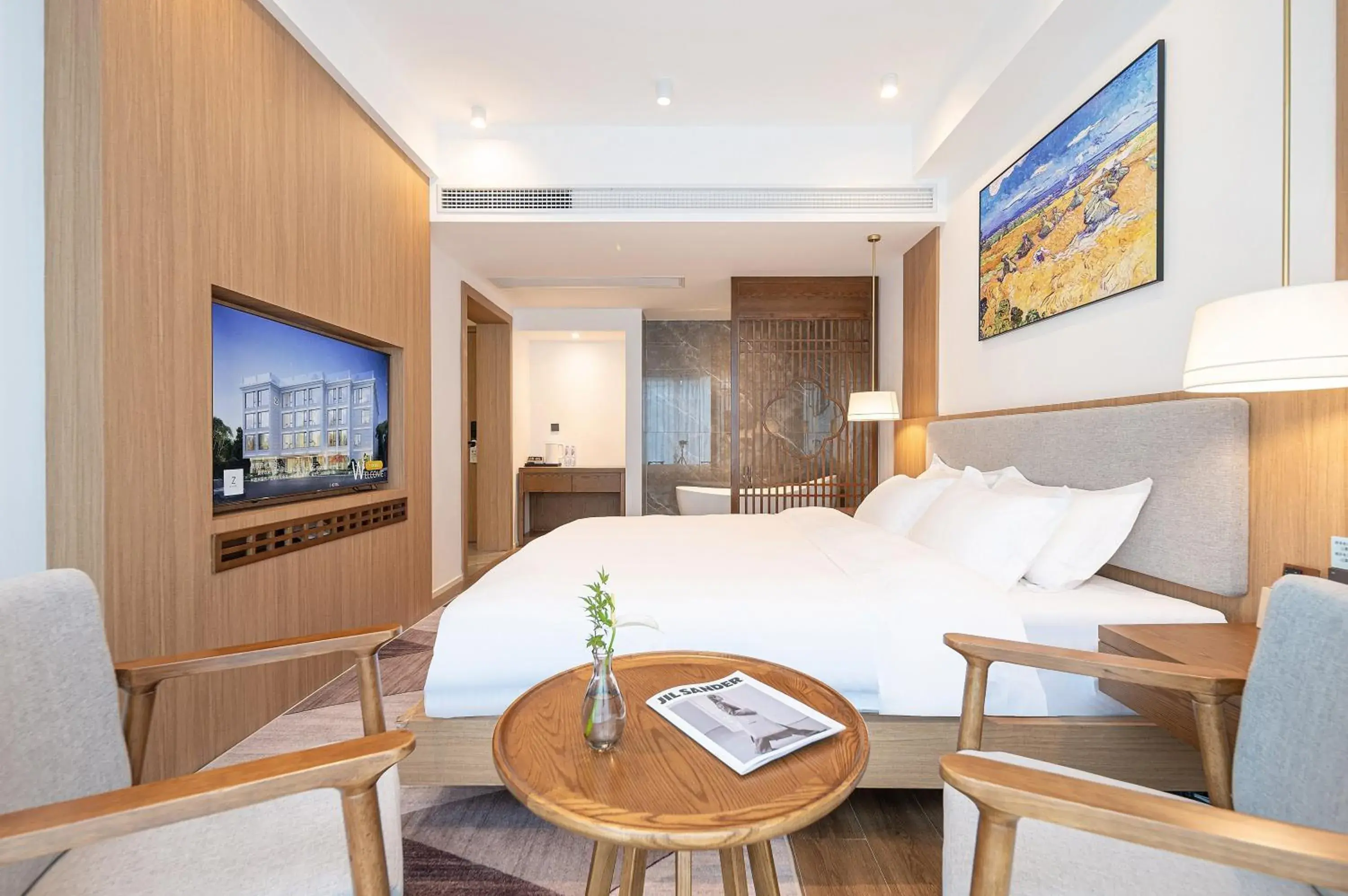 Deluxe Double Room in Z HOTEL- Qingchengshan Deluxe Double Room in Z HOTEL- Qingchengshan