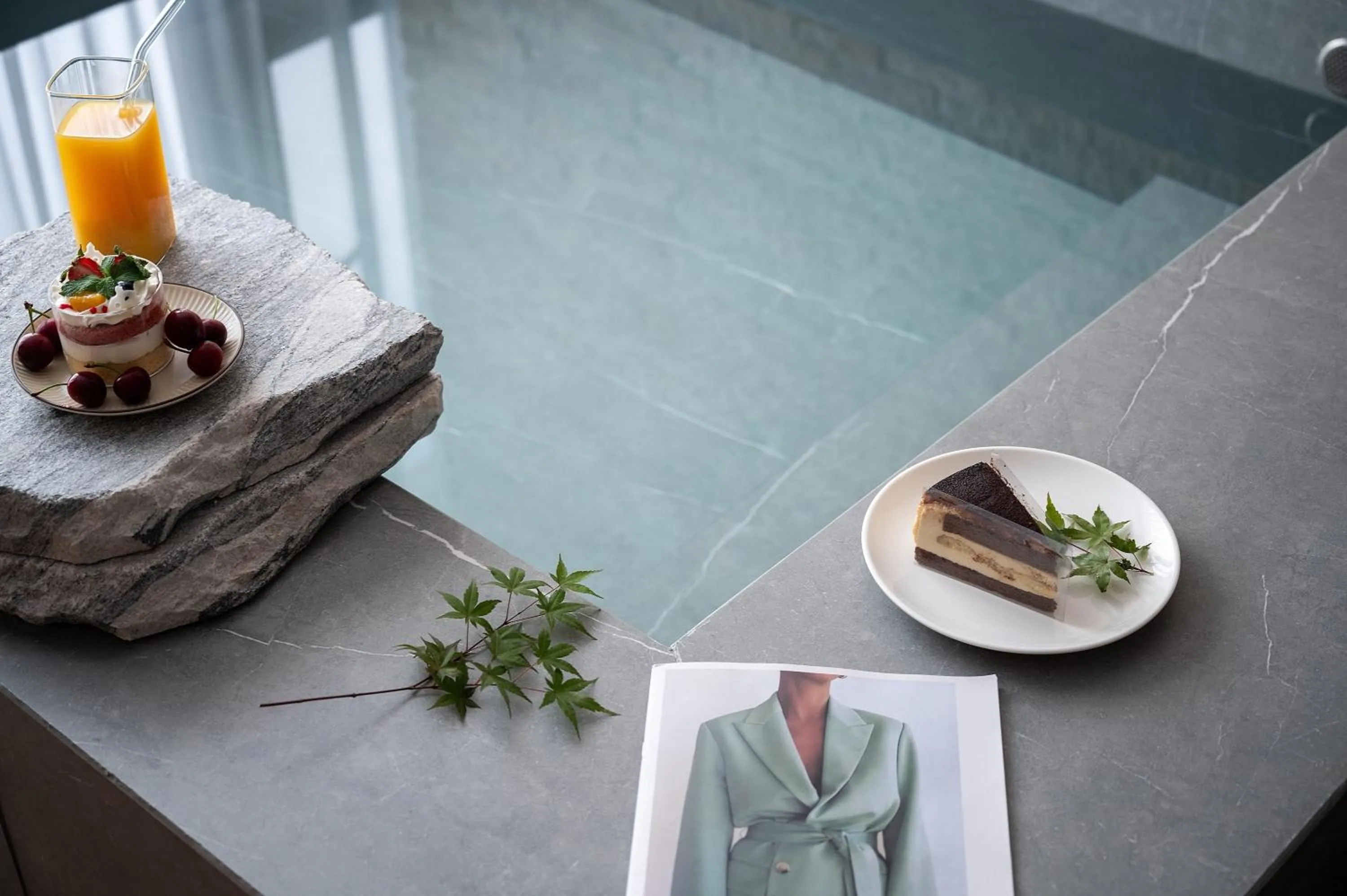 Pool view in Z HOTEL- Qingchengshan